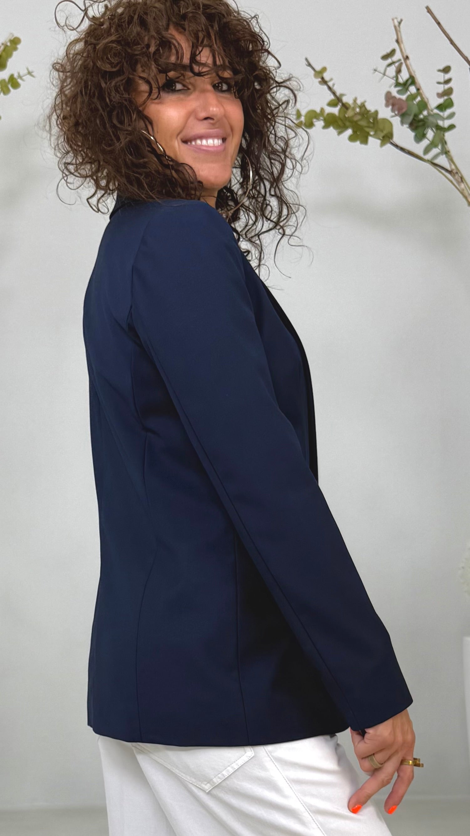 GIACCA BLAZER IN TECNICO FLUIDO