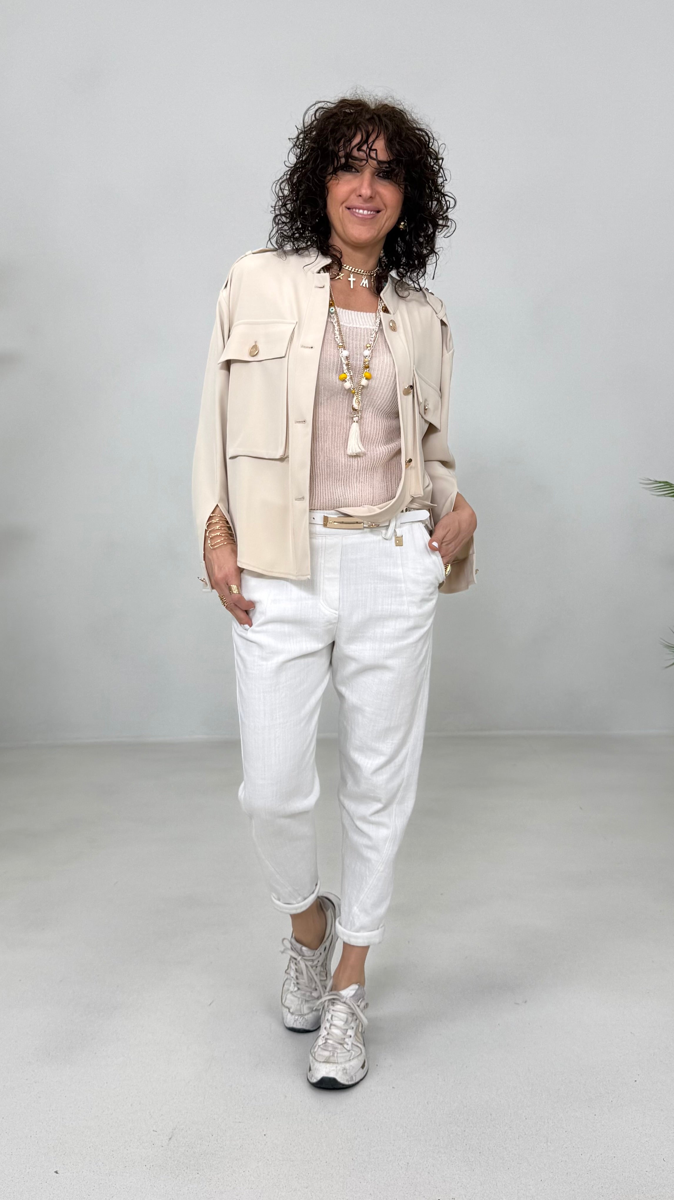 CAMICIA TASCONI IN CADY FLUIDO
