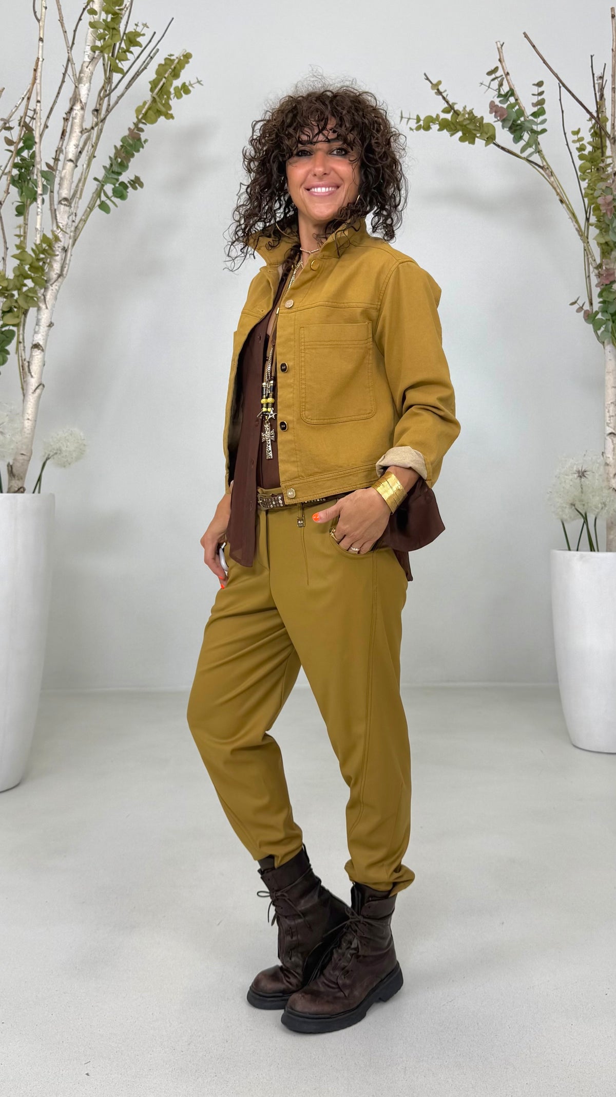 GIUBBETTO JEANS IN DENIM ELASTICIZZATO