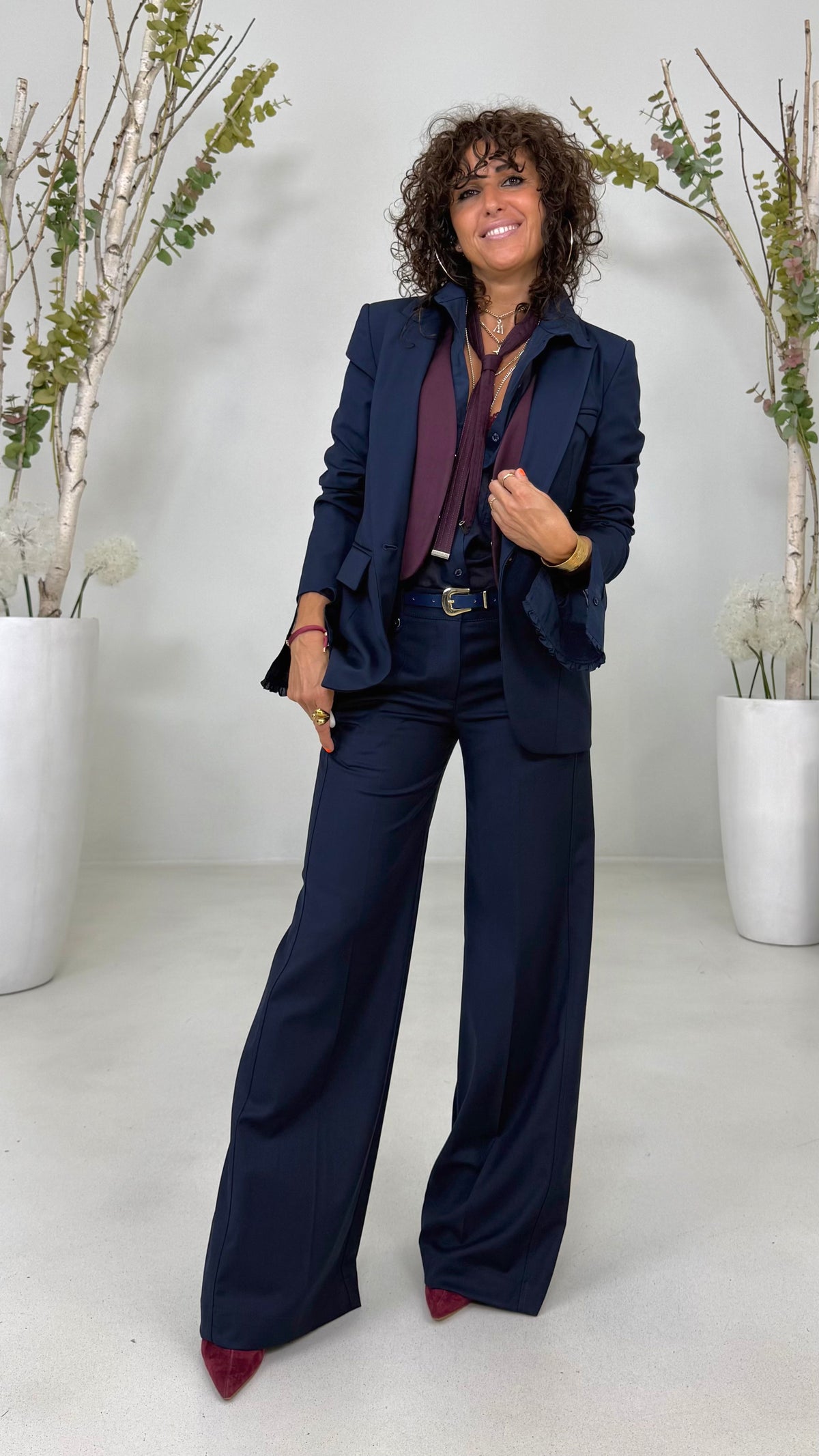 GIACCA BLAZER IN TECNICO FLUIDO