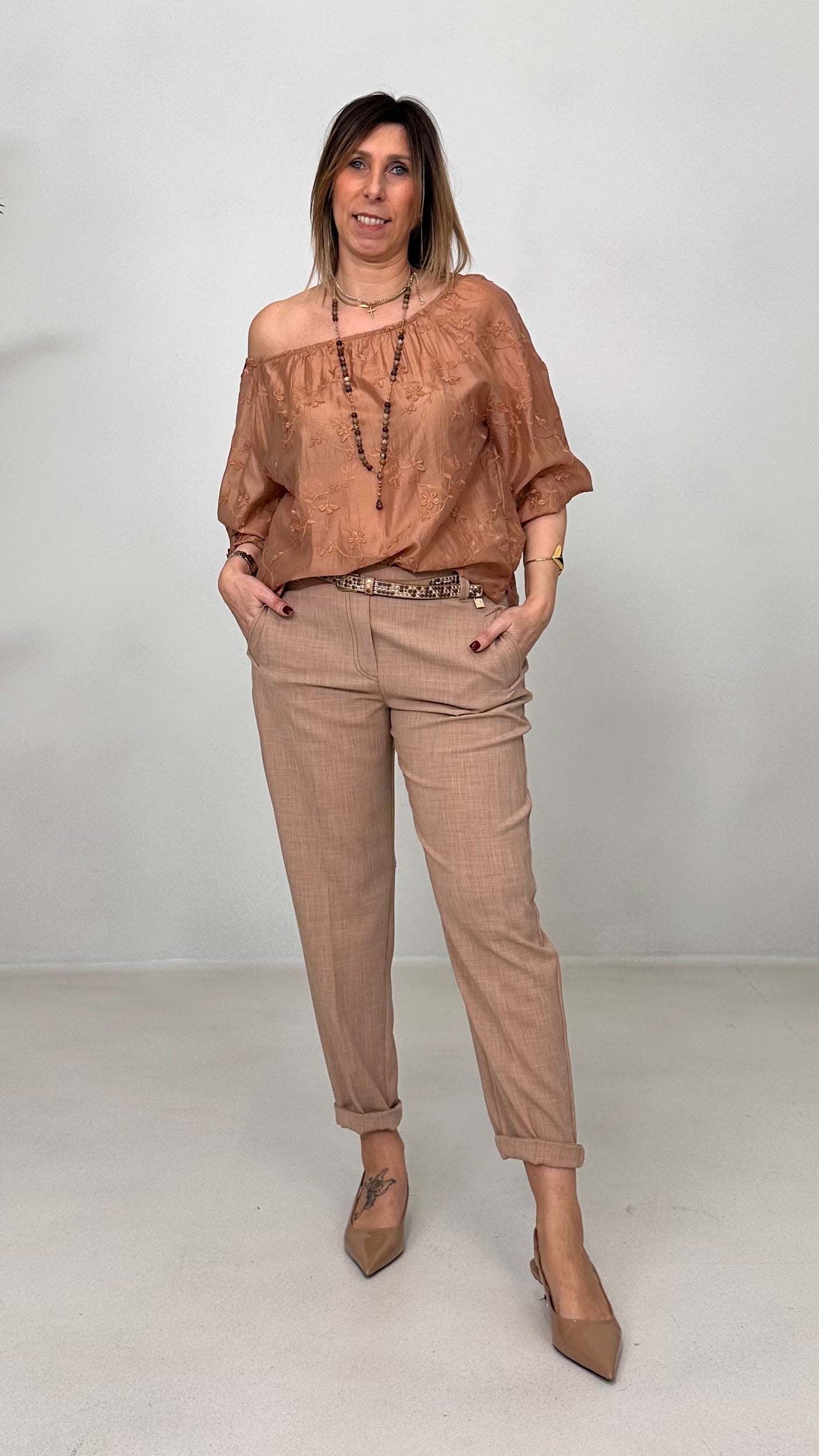 SHIFFER VOILE MANICA 3/4