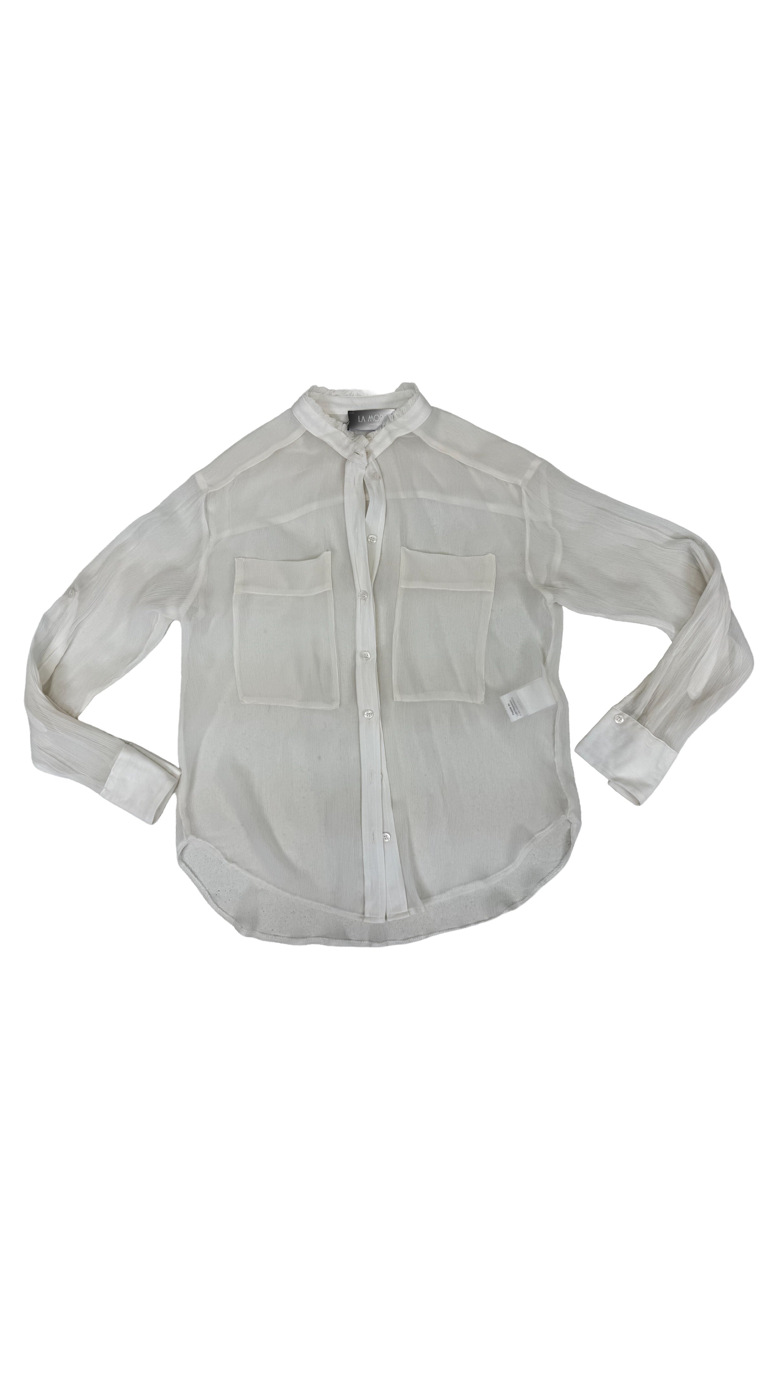 CAMICIA LINEA A UOMO IN CREPONNE VISCOSA