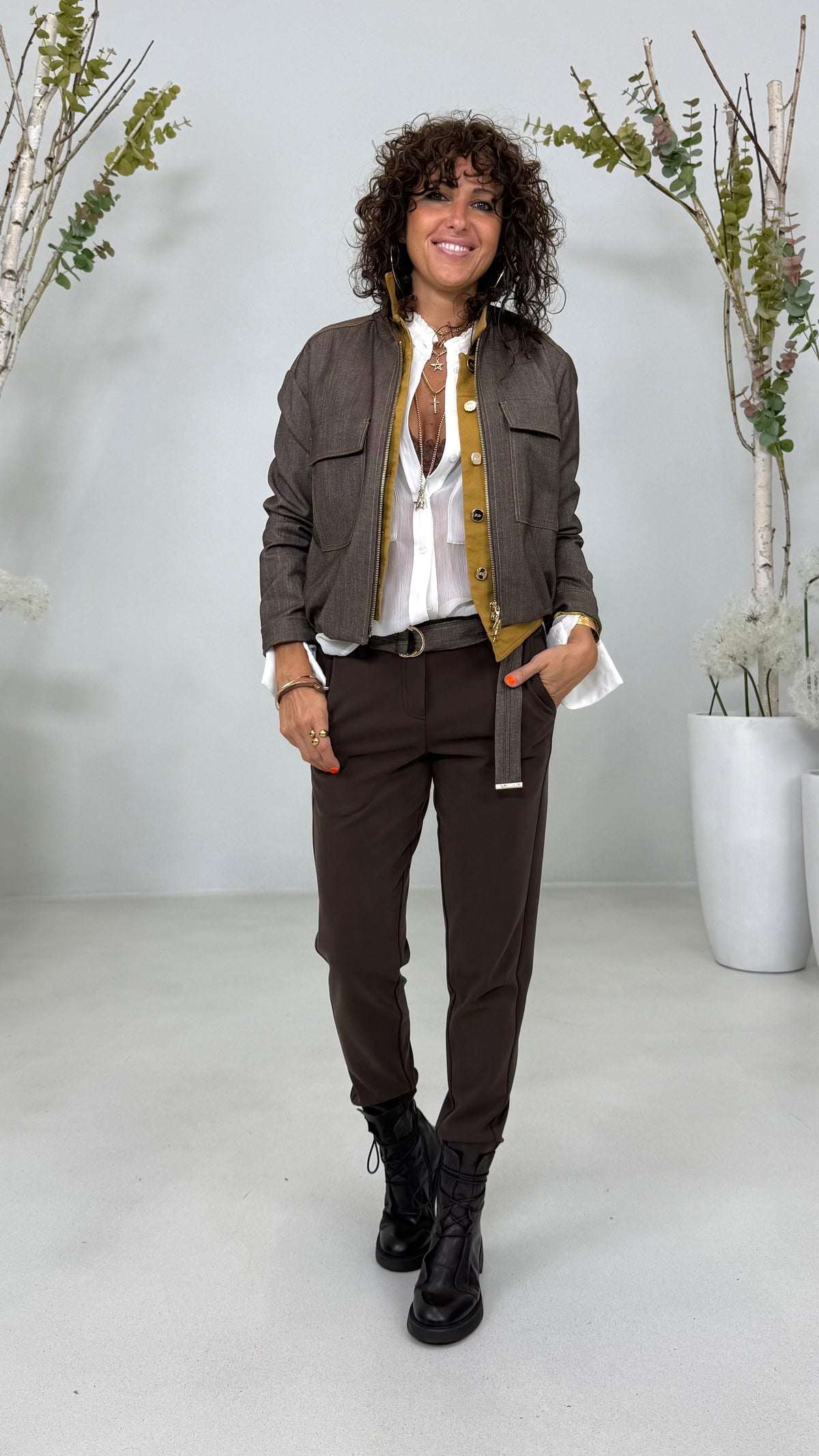 BAGGY SLIM MANO PESCA MAGLIA COMPATTA