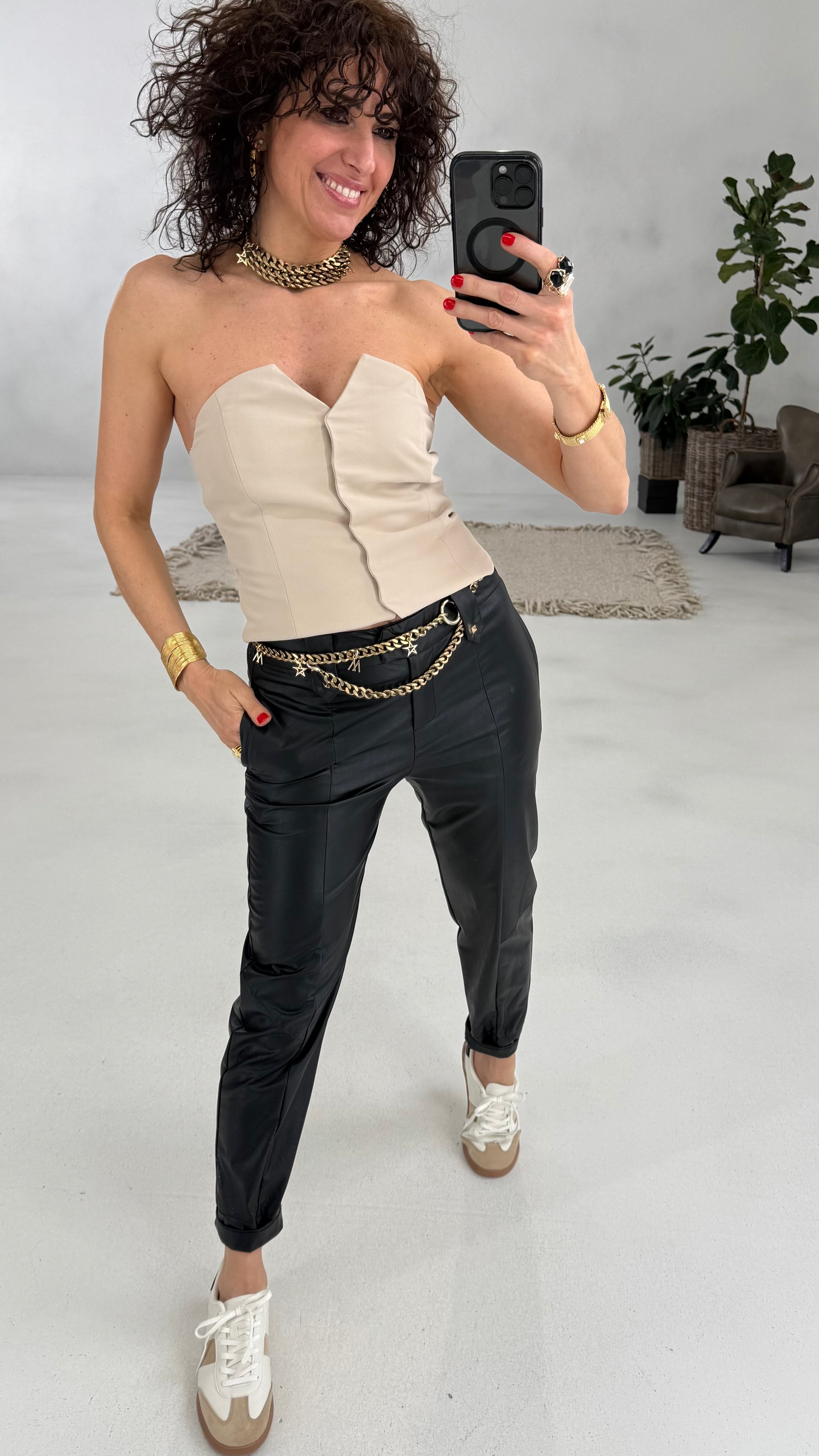 700 P25 BEIGE TOP BUSTINO IN CADY