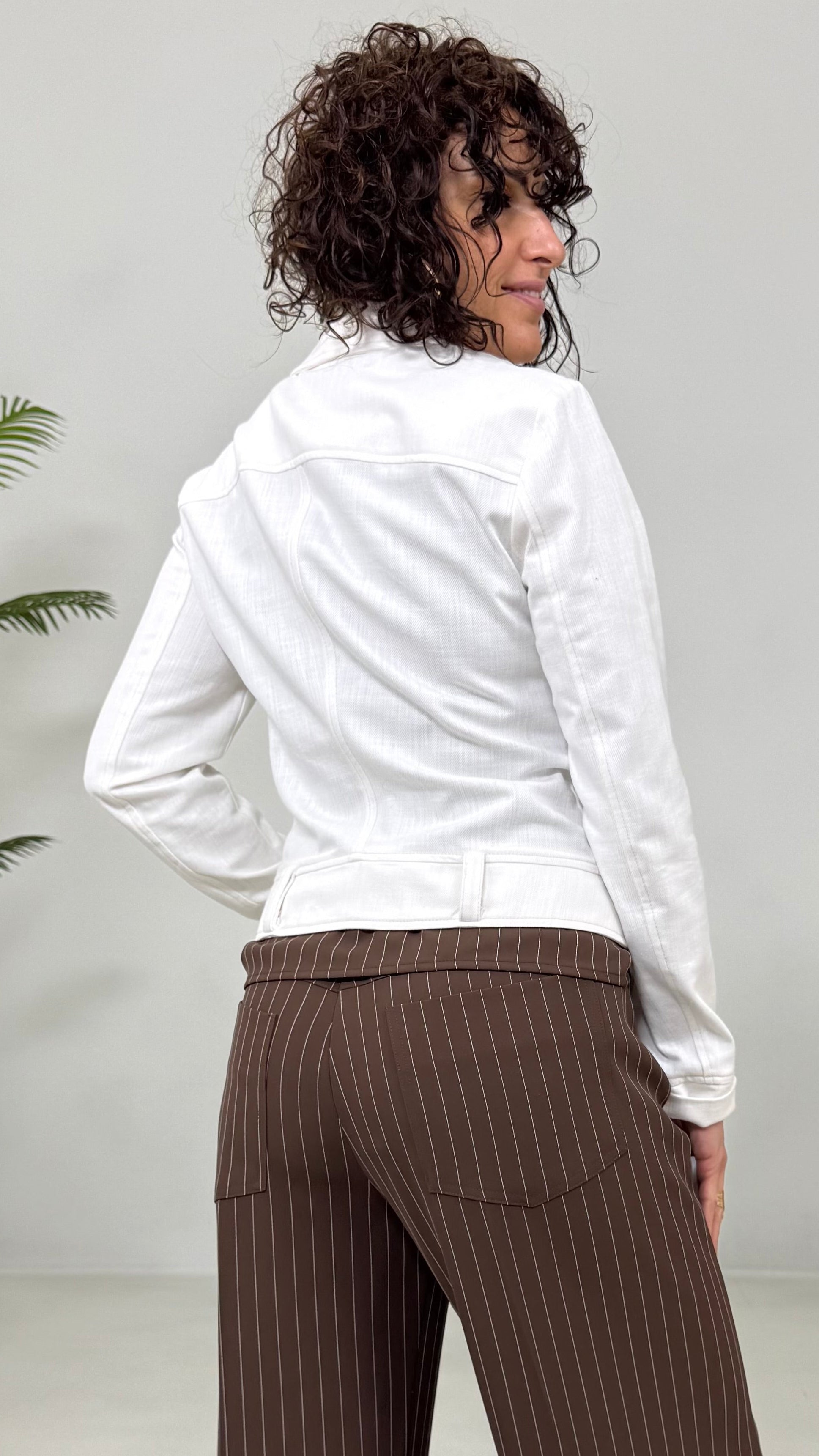 CHIODO IN COTONE JEANS