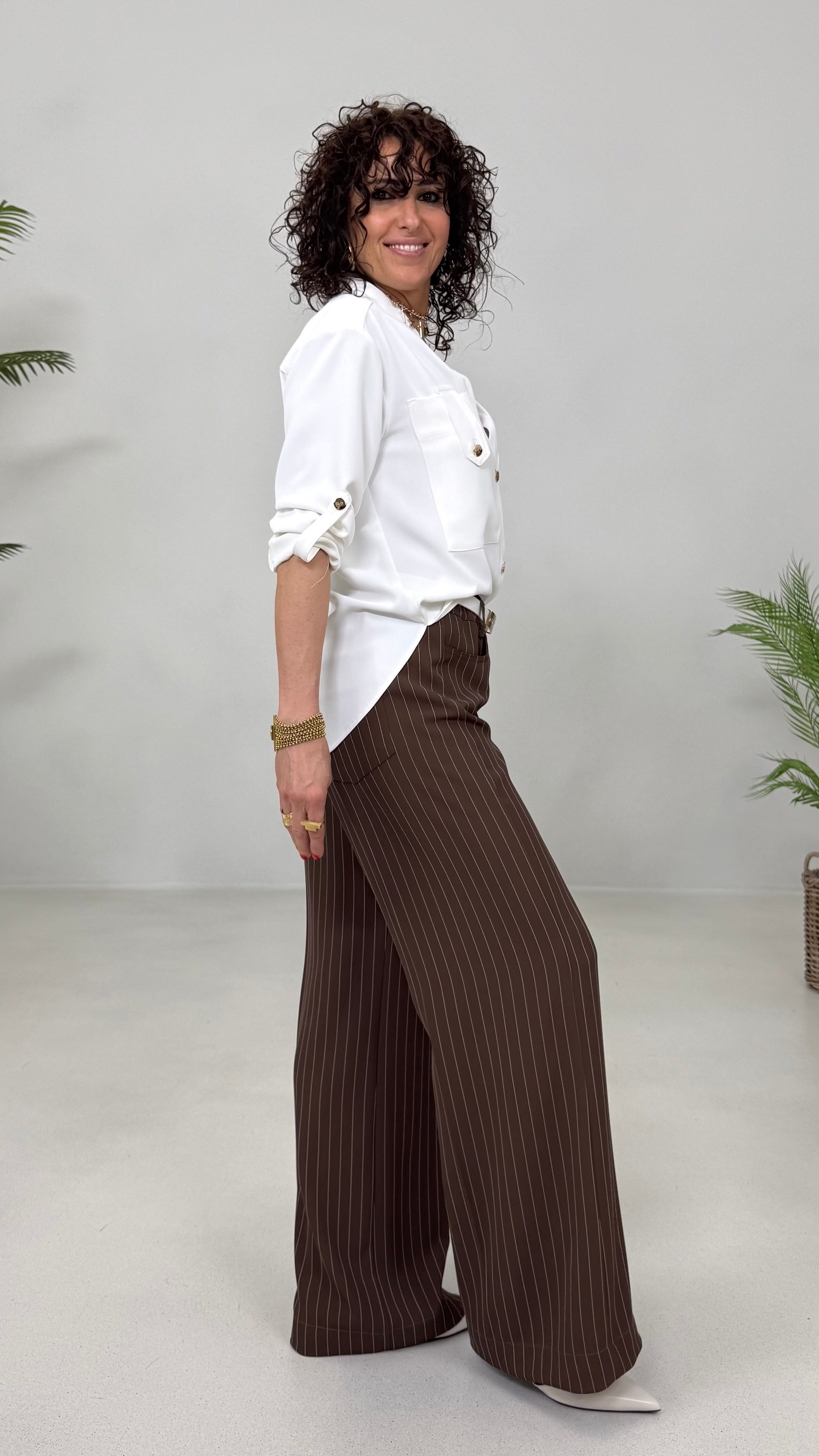 CAMICIA IN CADY FLUIDO UNITO