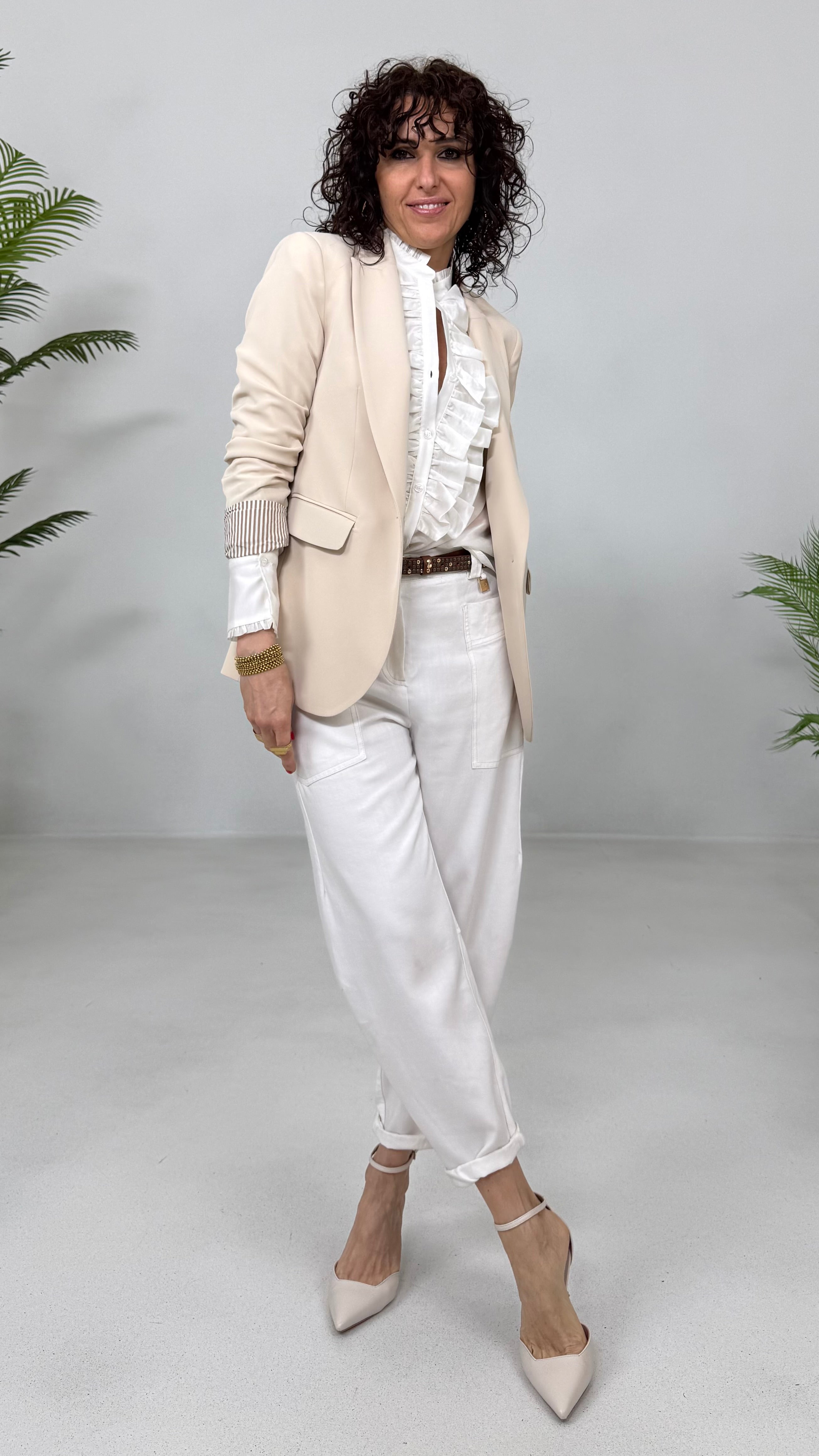 CINTURA CON BORCHIETTE PICCOLE MISTE