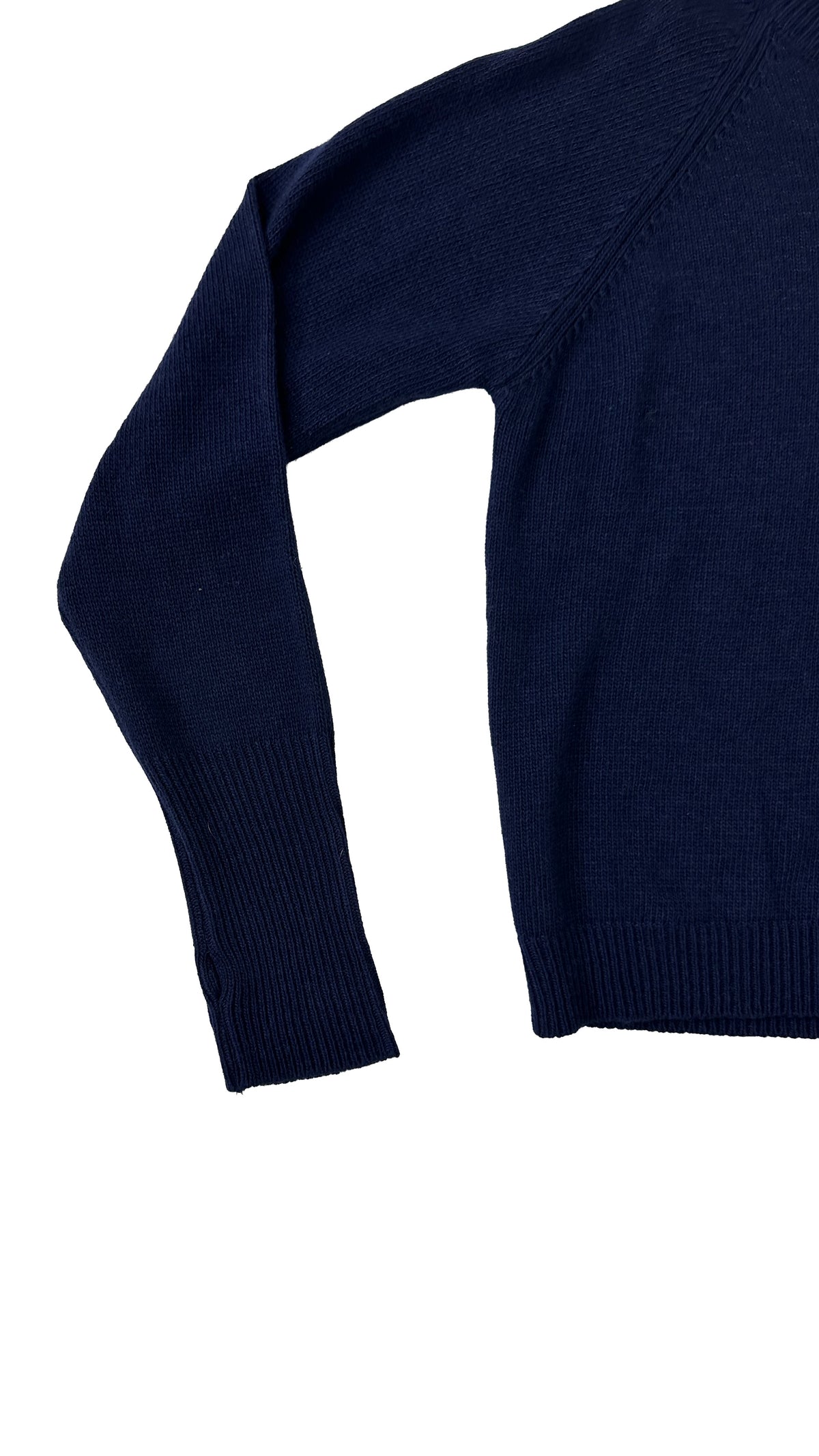 MAGLIA QUADRATA COLLO ALTO IN MISTO CASHMERE
