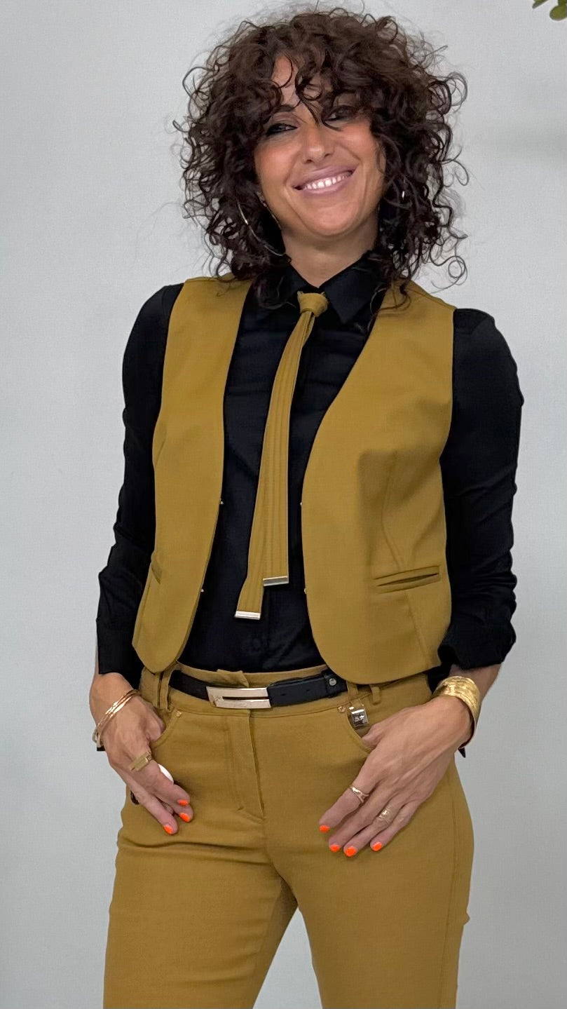 CAMICIA IN JERSEY DI COTONE MODAL