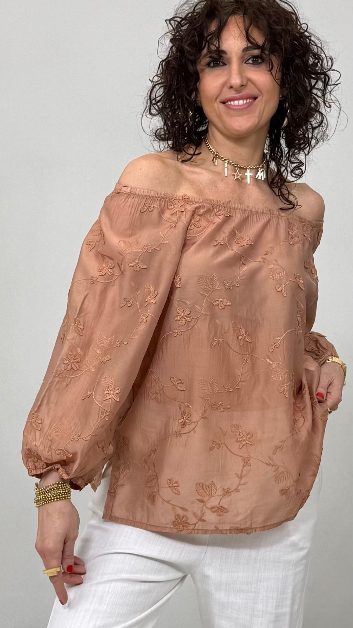 SHIFFER VOILE MANICA 3/4