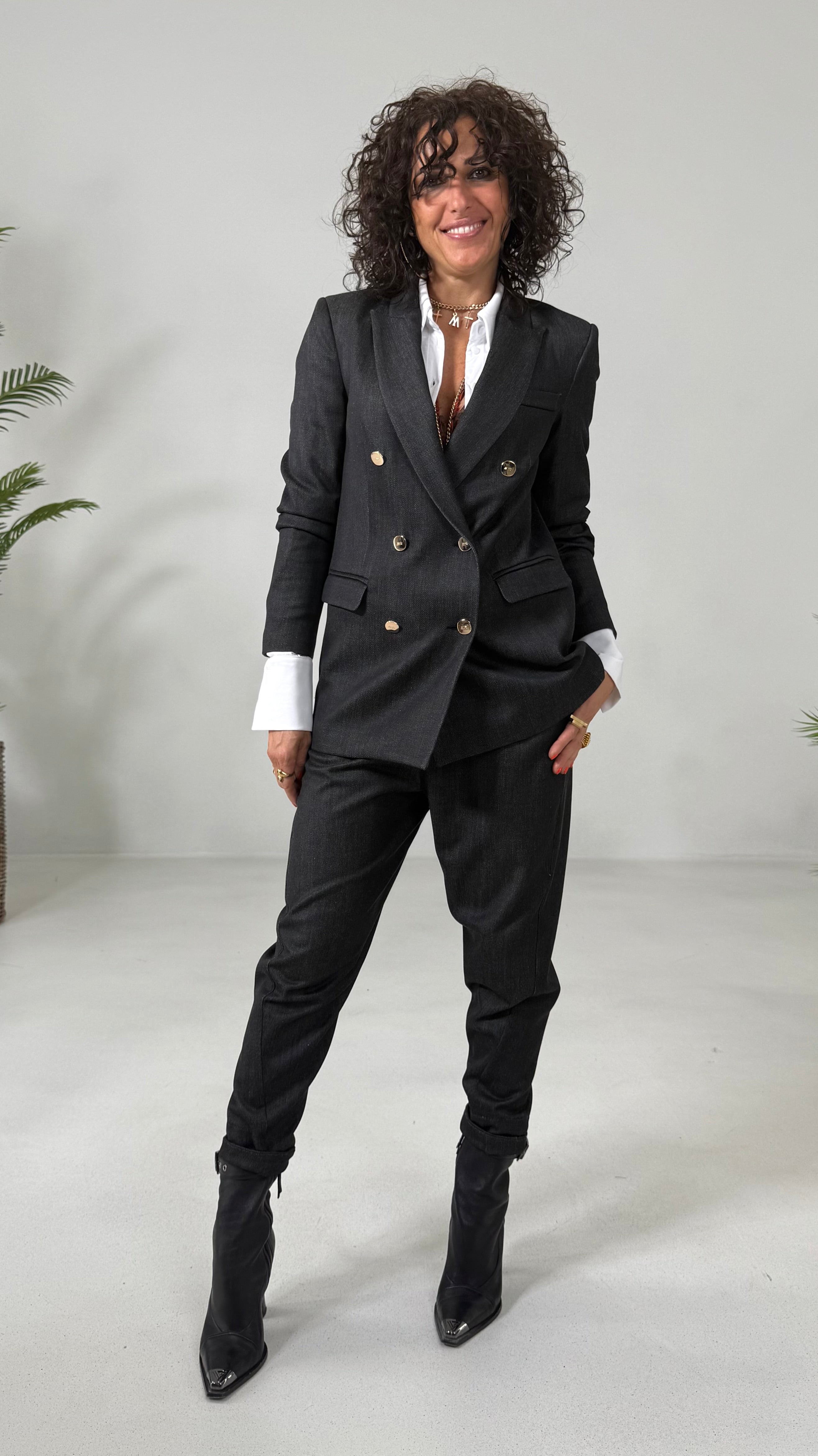 CAMICIA IN JERSEY DI COTONE MODAL