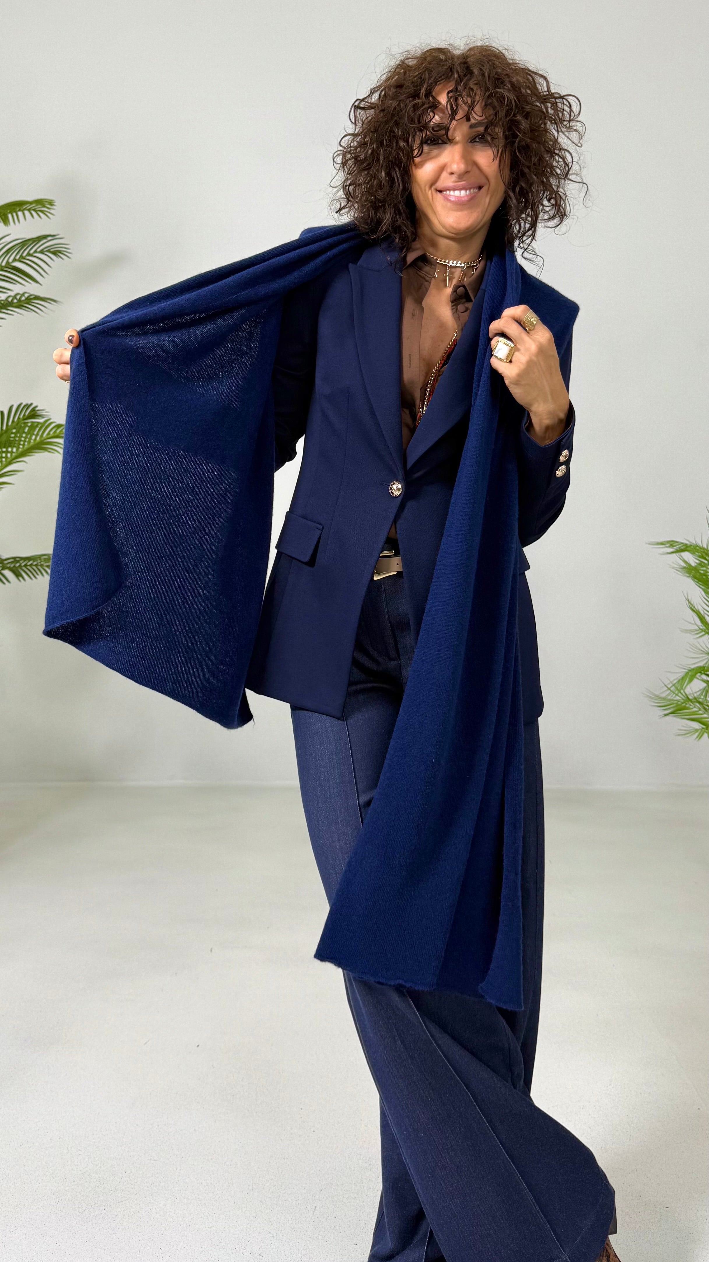 GIACCA SFODERATA IN PUNTO ROMA TWILL