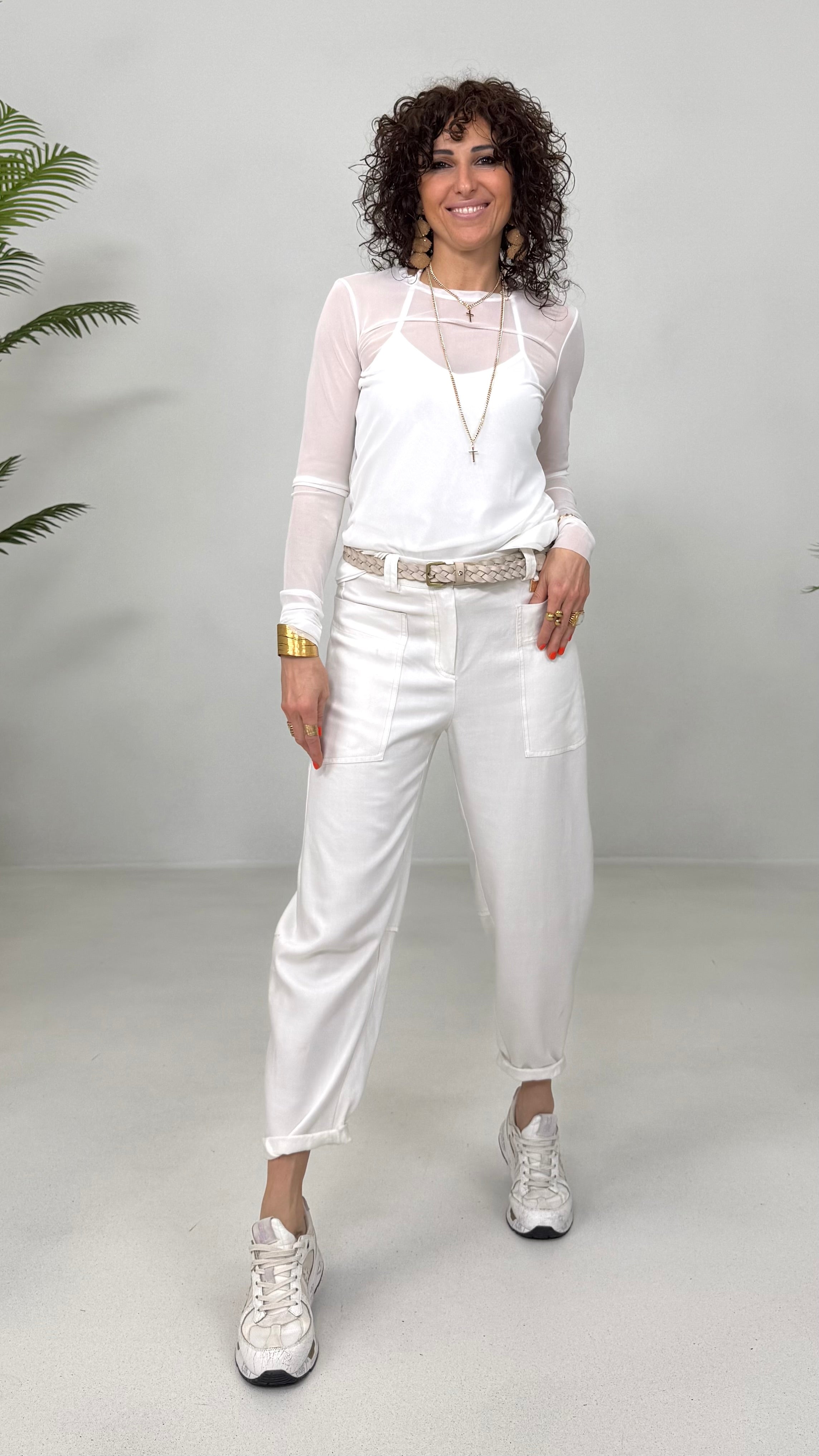 TWIN SET RETINA E TOP