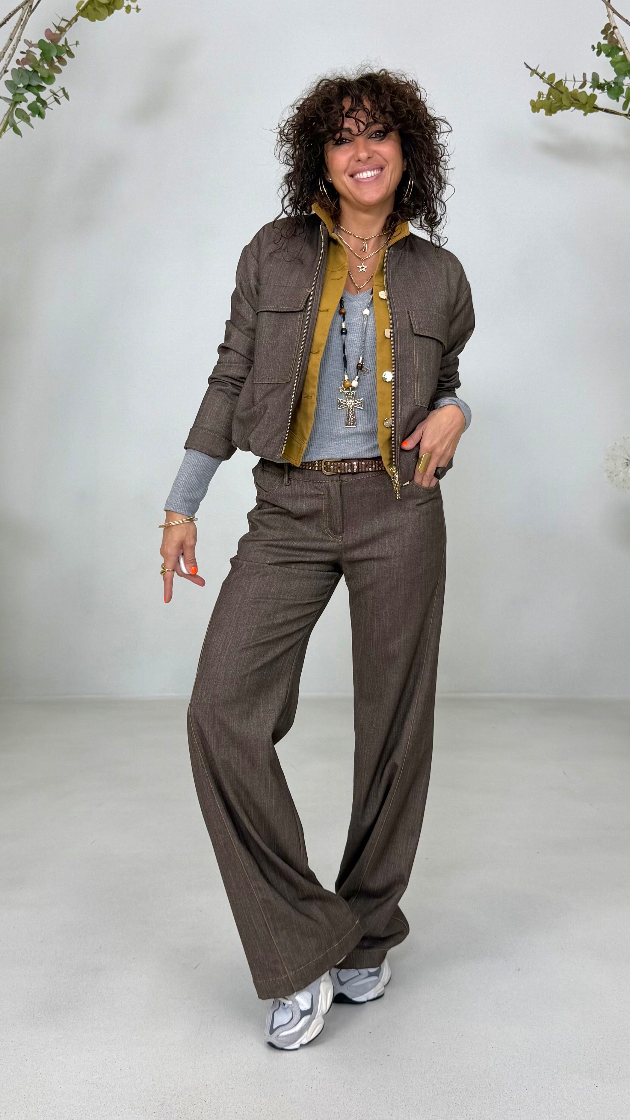 BOMBER GRISAGLIA JEANS