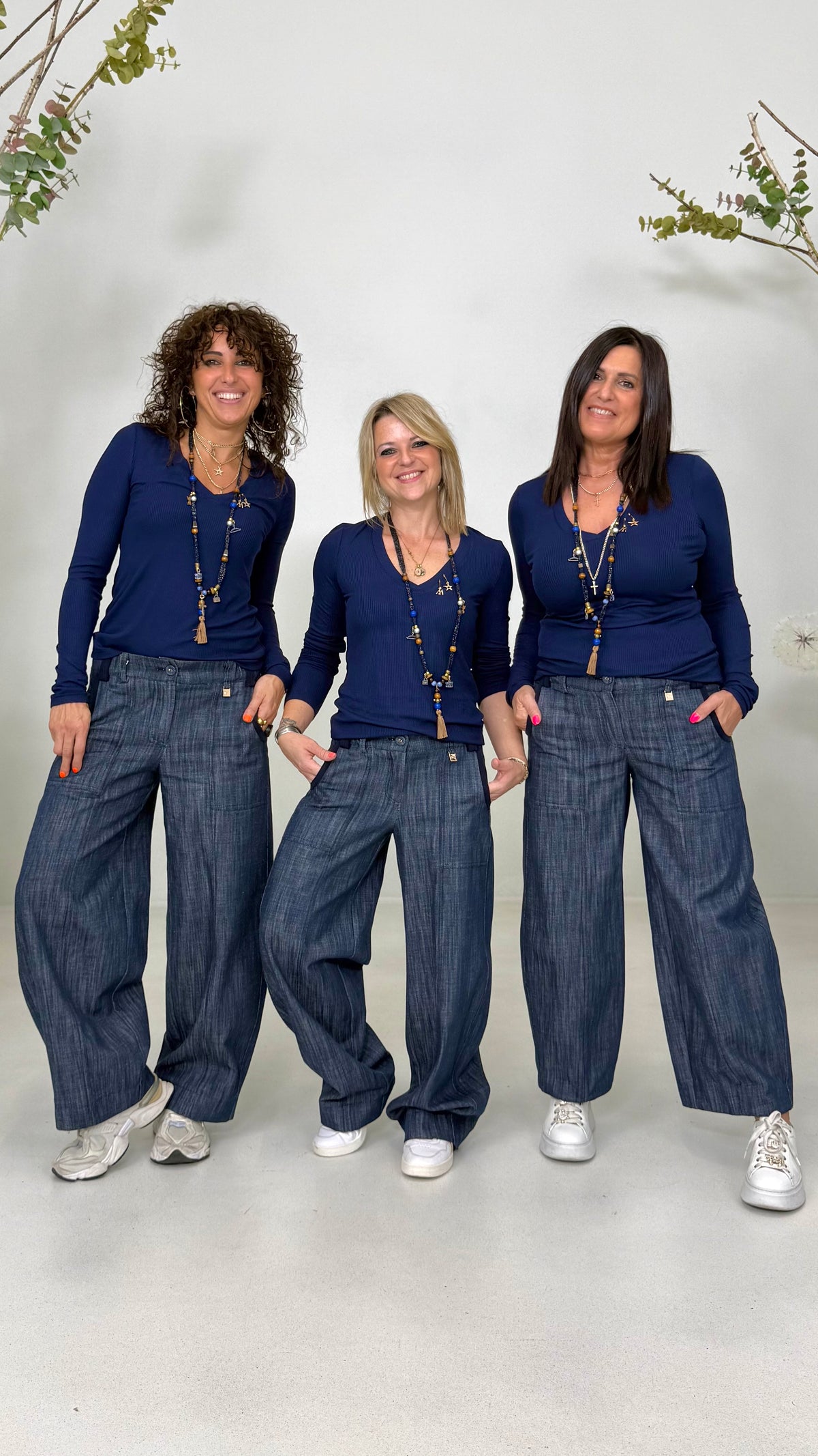NUOVO BALLOON IN DENIM 100% COTONE