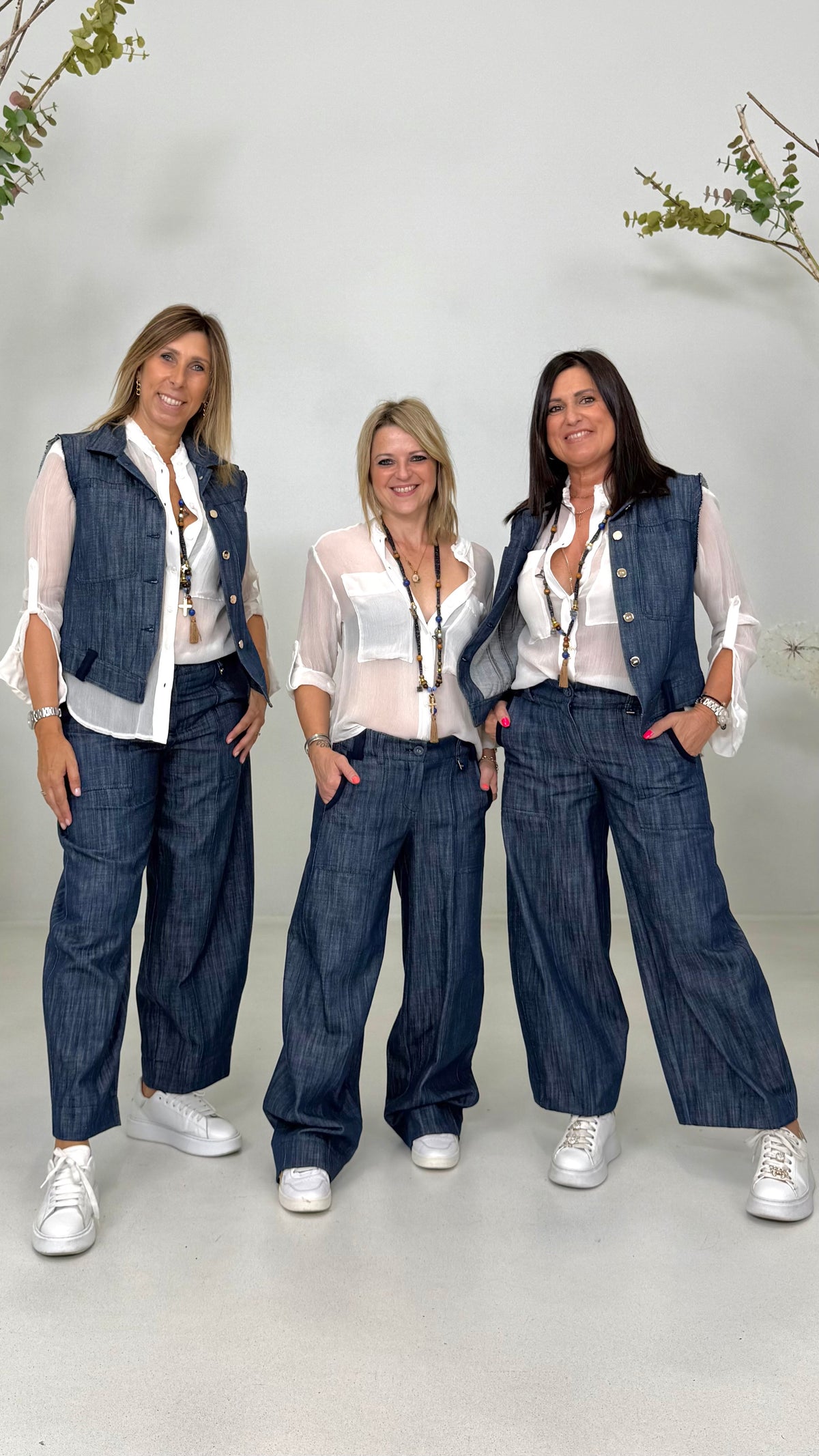 NUOVO BALLOON IN DENIM 100% COTONE