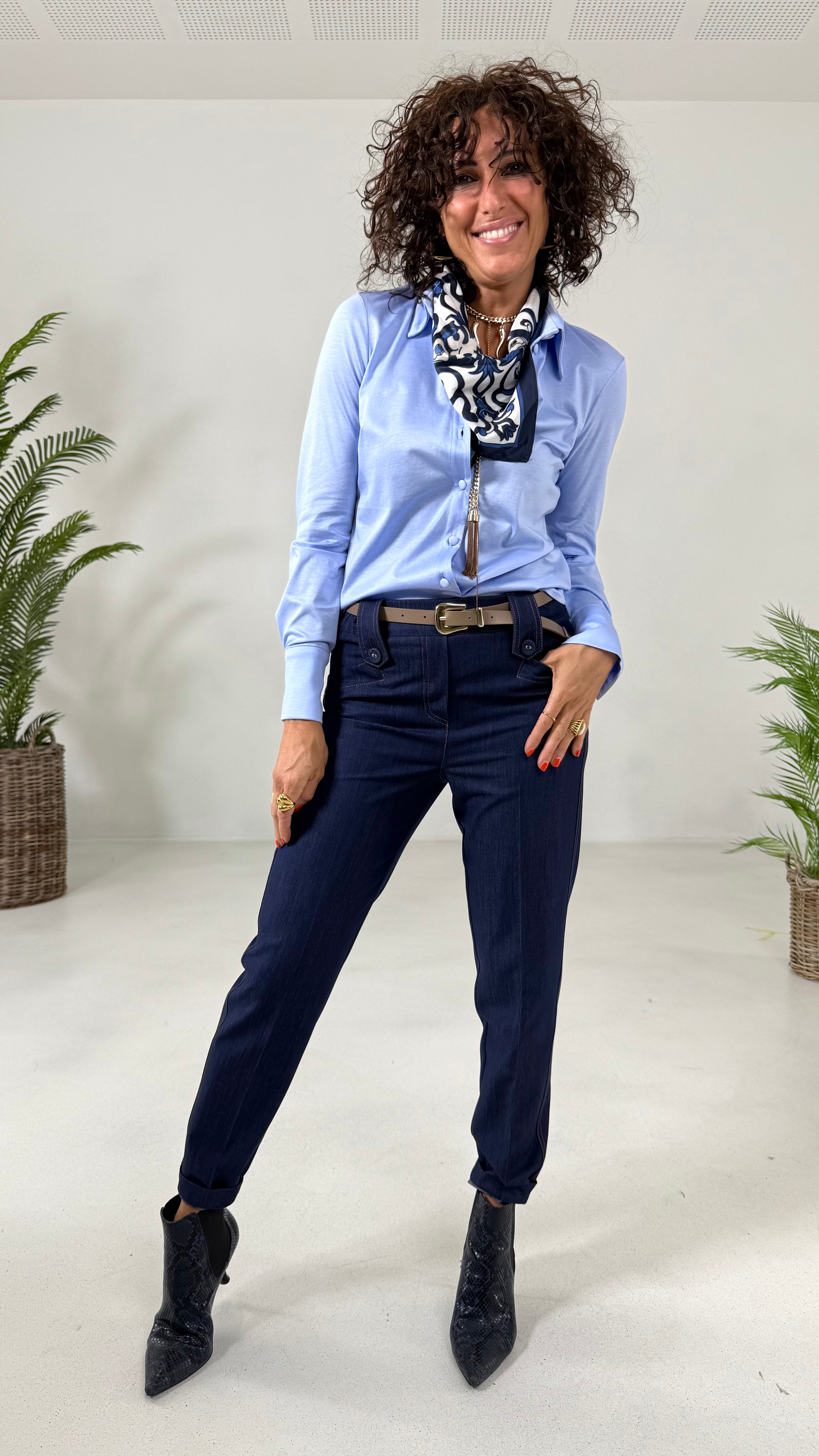 BASIC IN TESSUTO JEANS SLEGATO