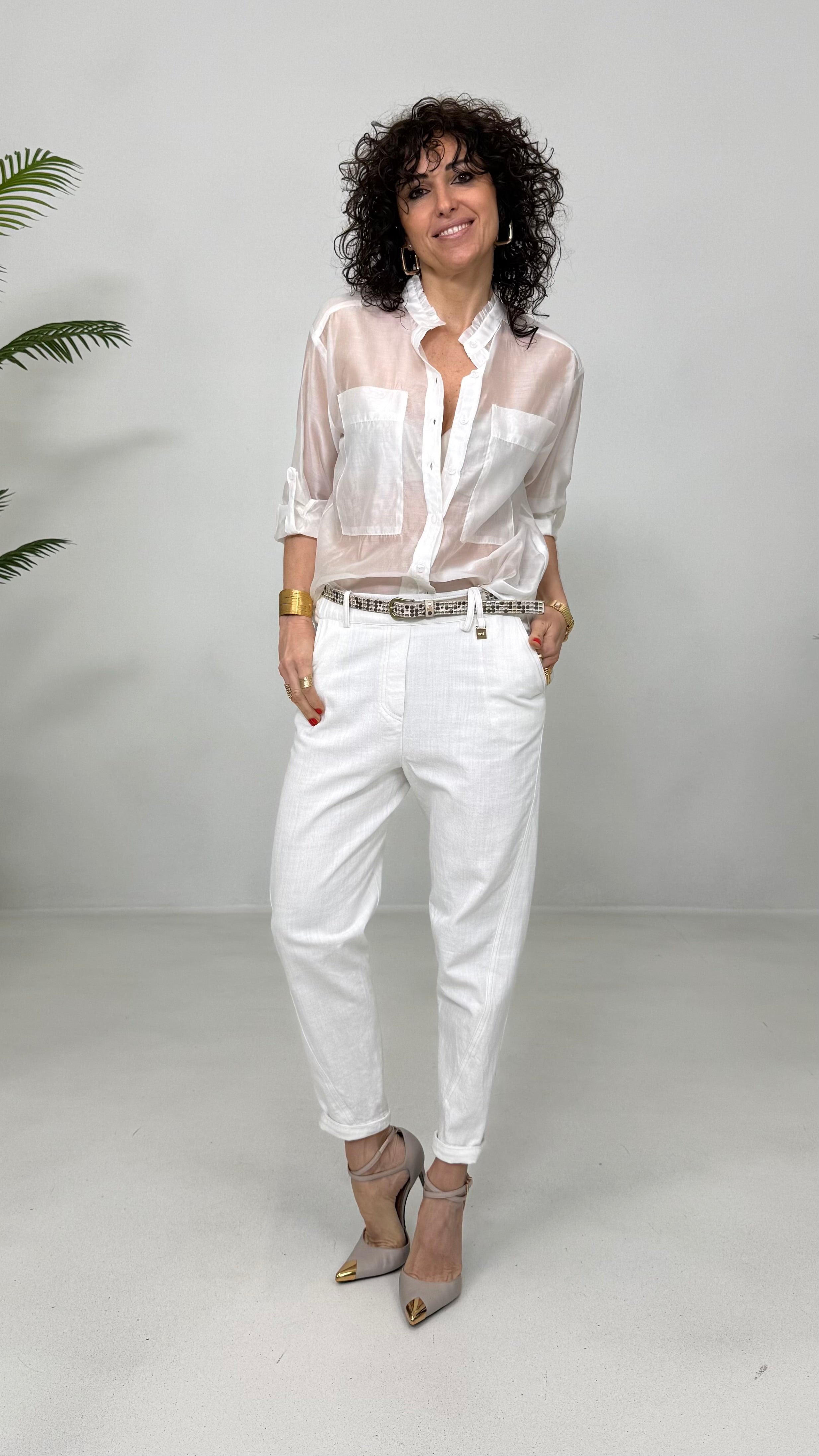 CAMICIA LINEA A UOMO IN VOILE