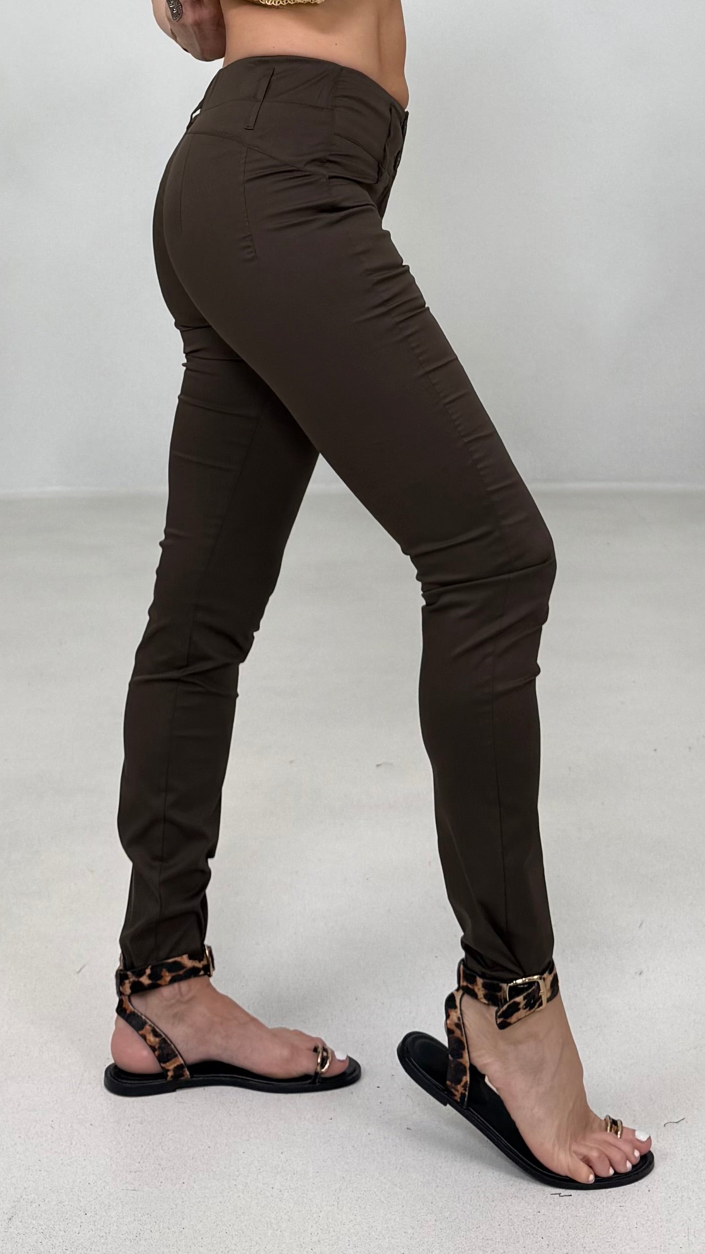 SKINNY IN PELLE D'UOVO