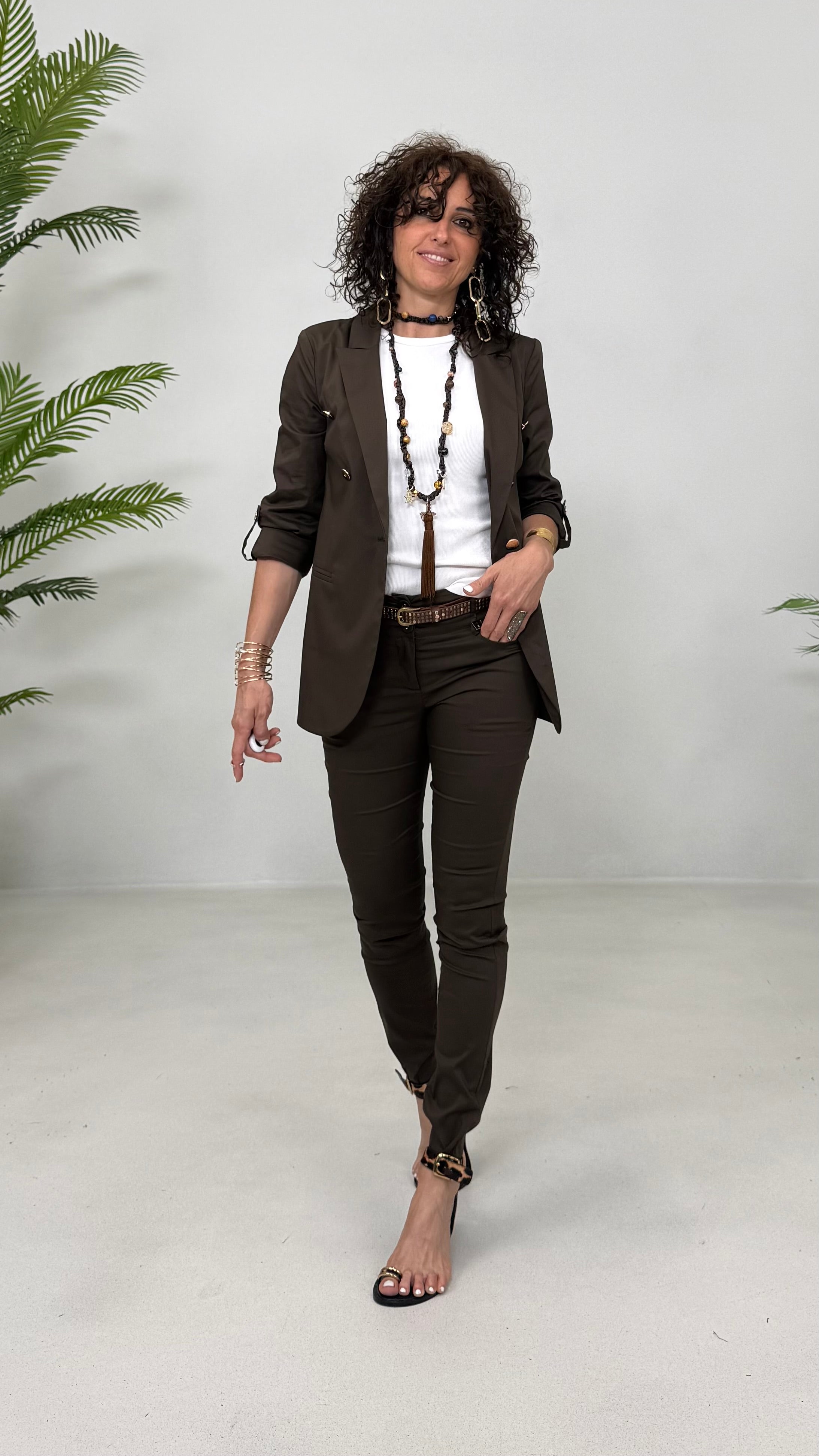SKINNY IN PELLE D'UOVO