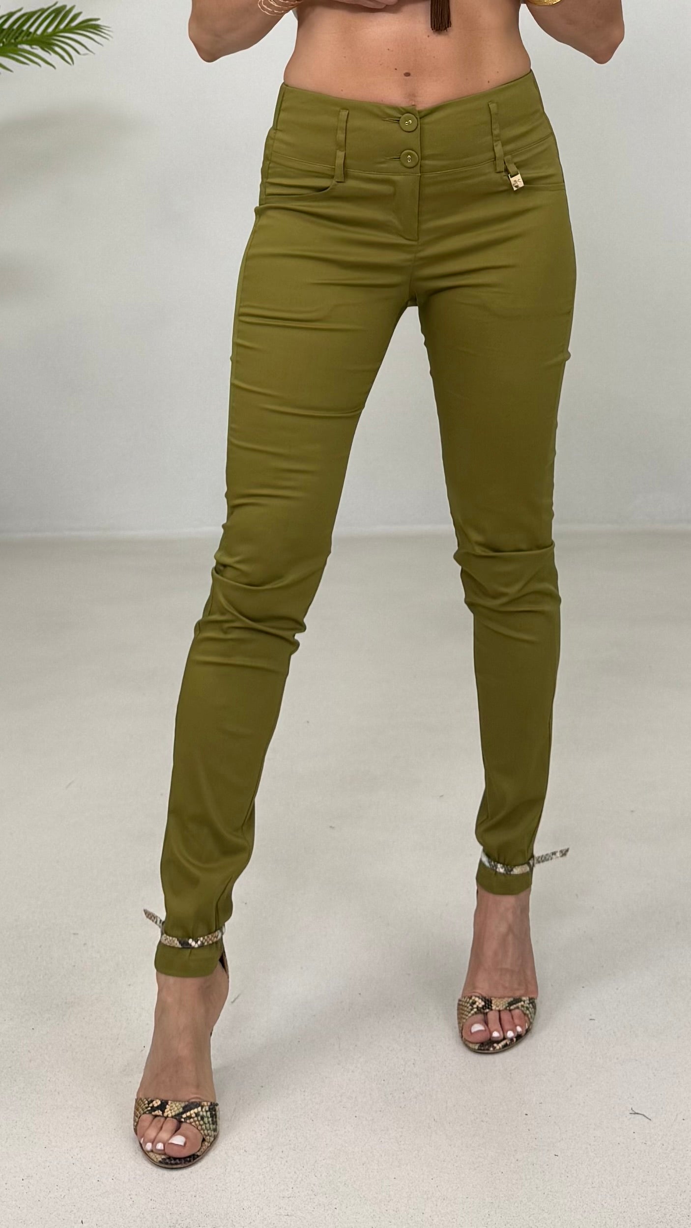 SKINNY IN PELLE D'UOVO