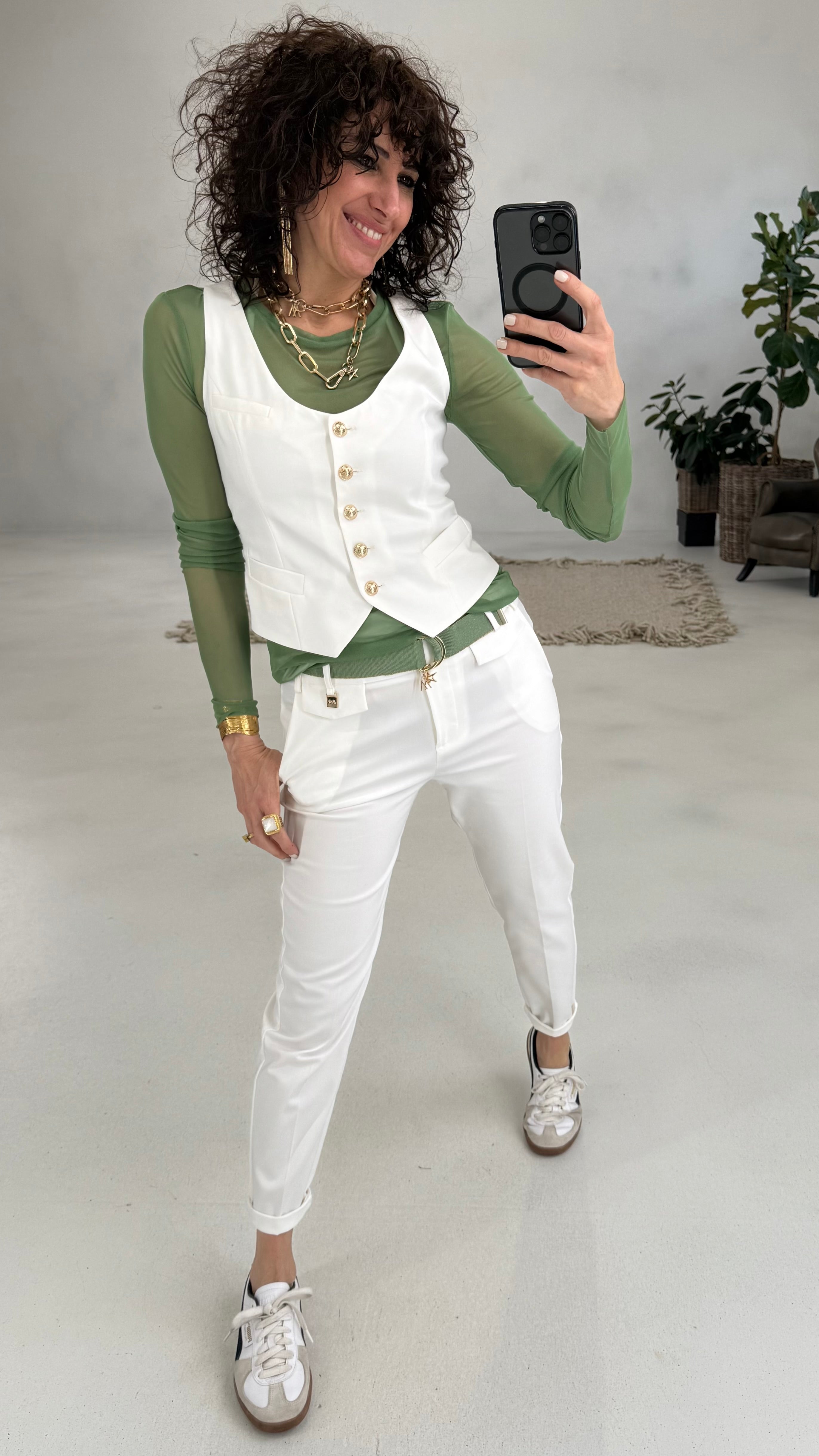622 BIS P25 VERDE TWEEN-SET RETINA E TOP