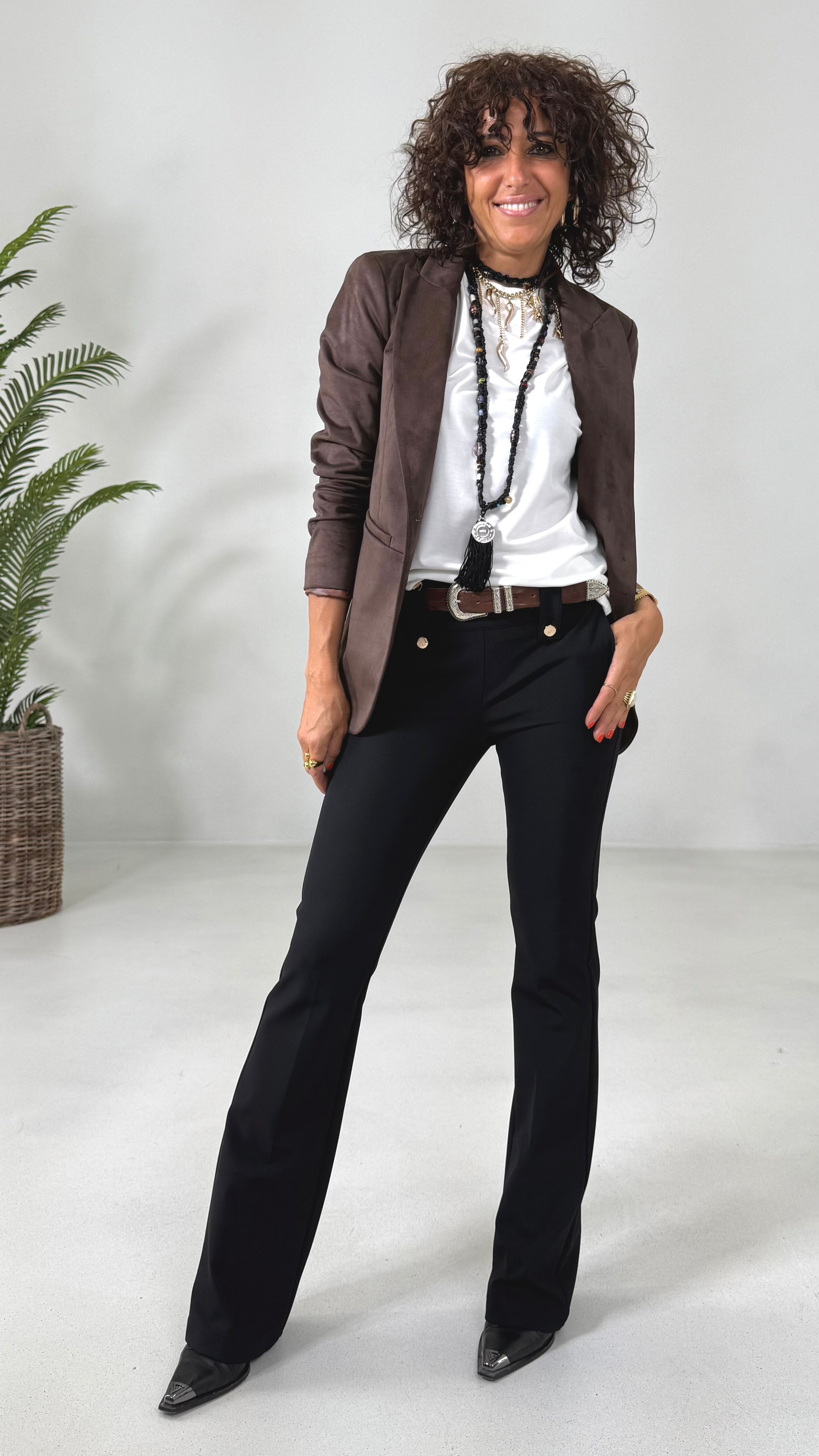 ZAMPA IN TESSUTO TECNICO ELASTICO DI NYLON