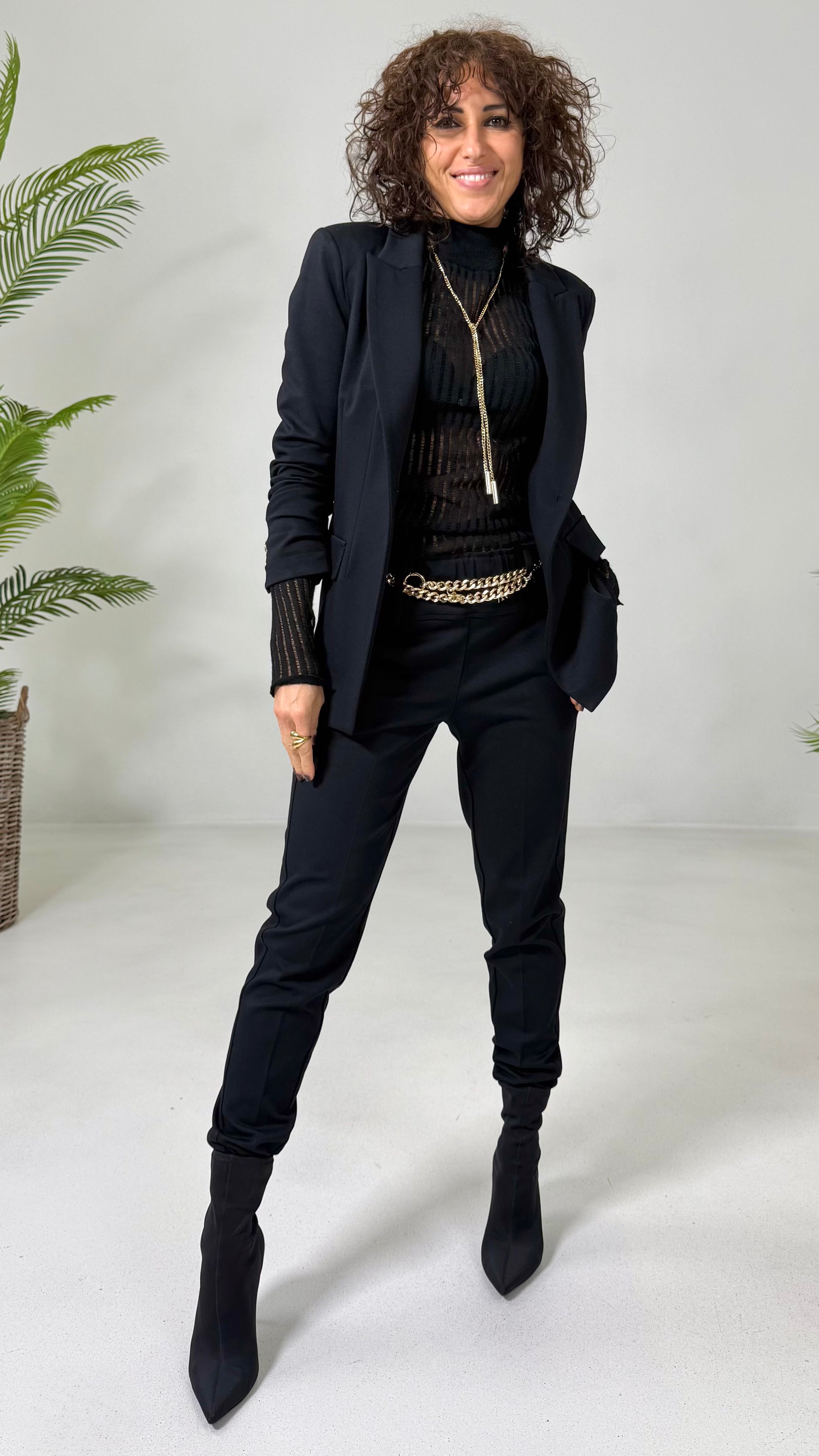 LUPETTO IN LANA VISCOSA PUNTO TRAFORATO