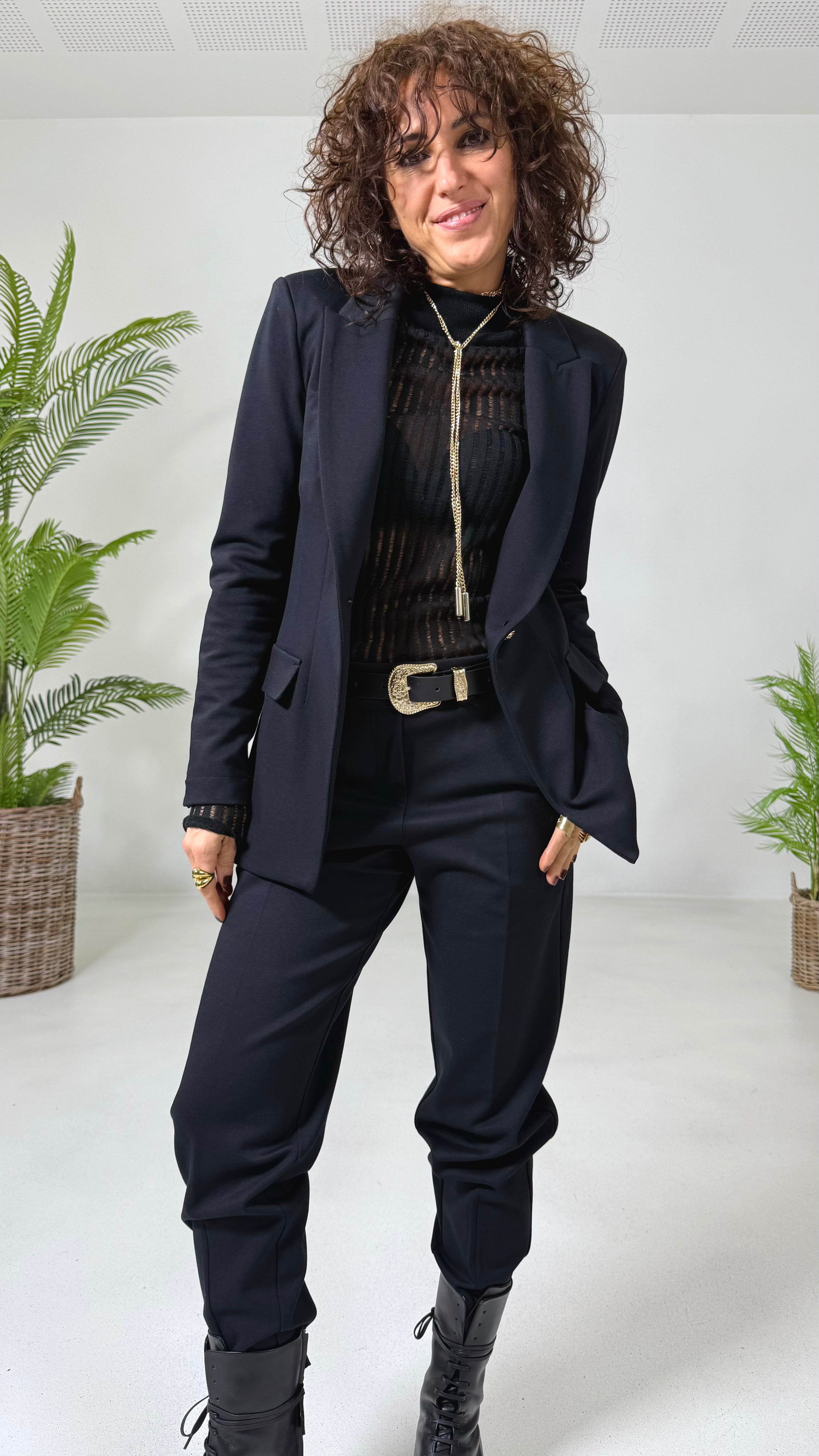 GIACCA SFODERATA IN PUNTO ROMA TWILL