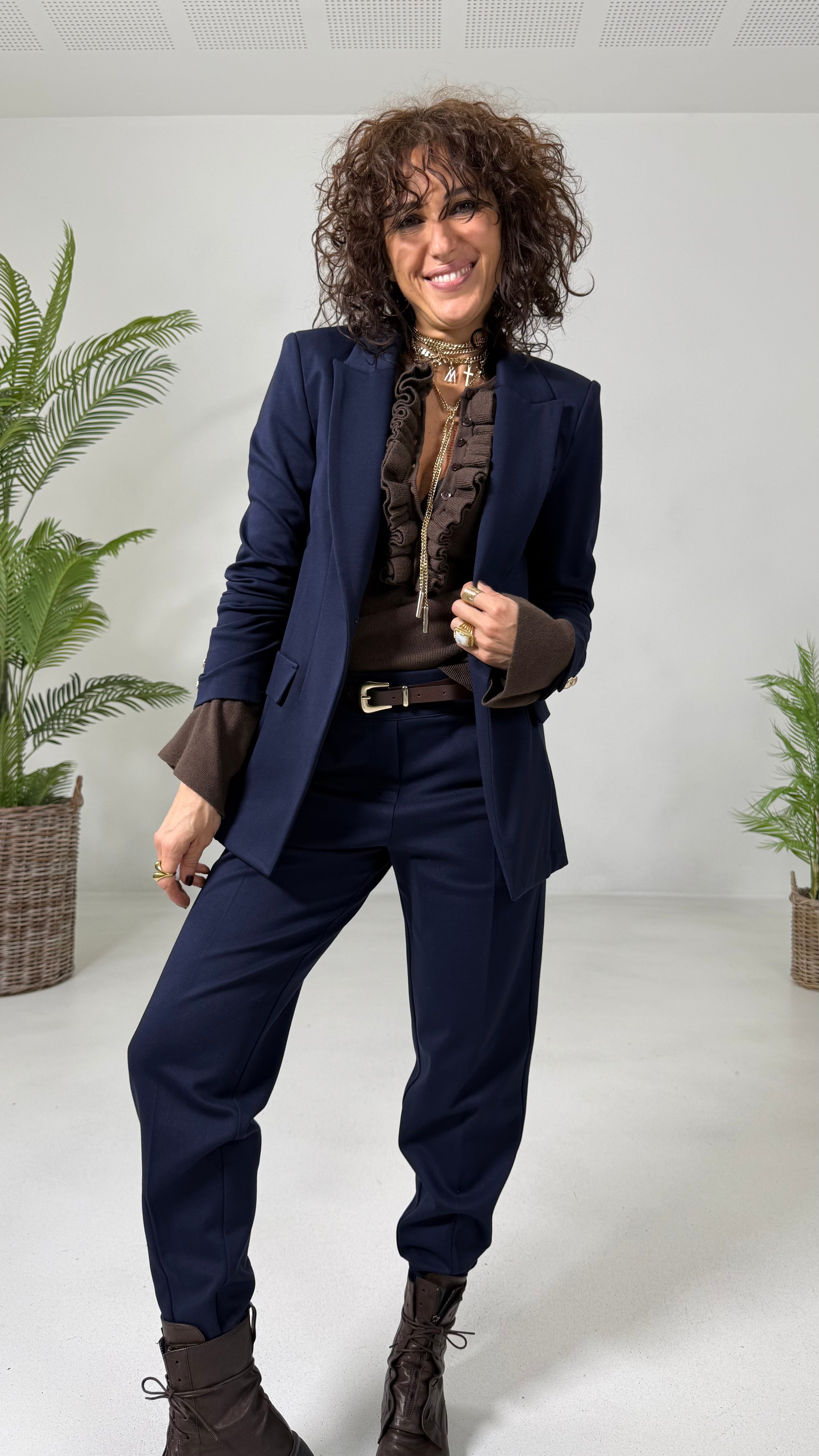 GIACCA SFODERATA IN PUNTO ROMA TWILL