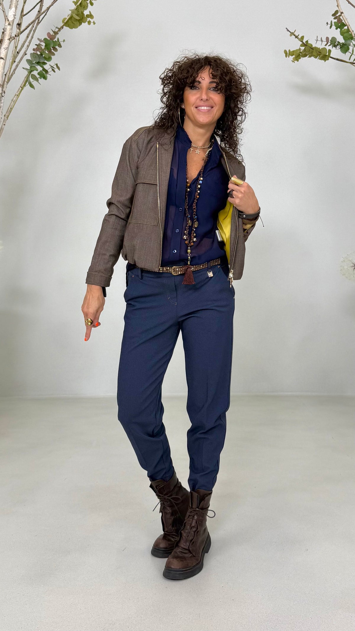 BOMBER GRISAGLIA JEANS