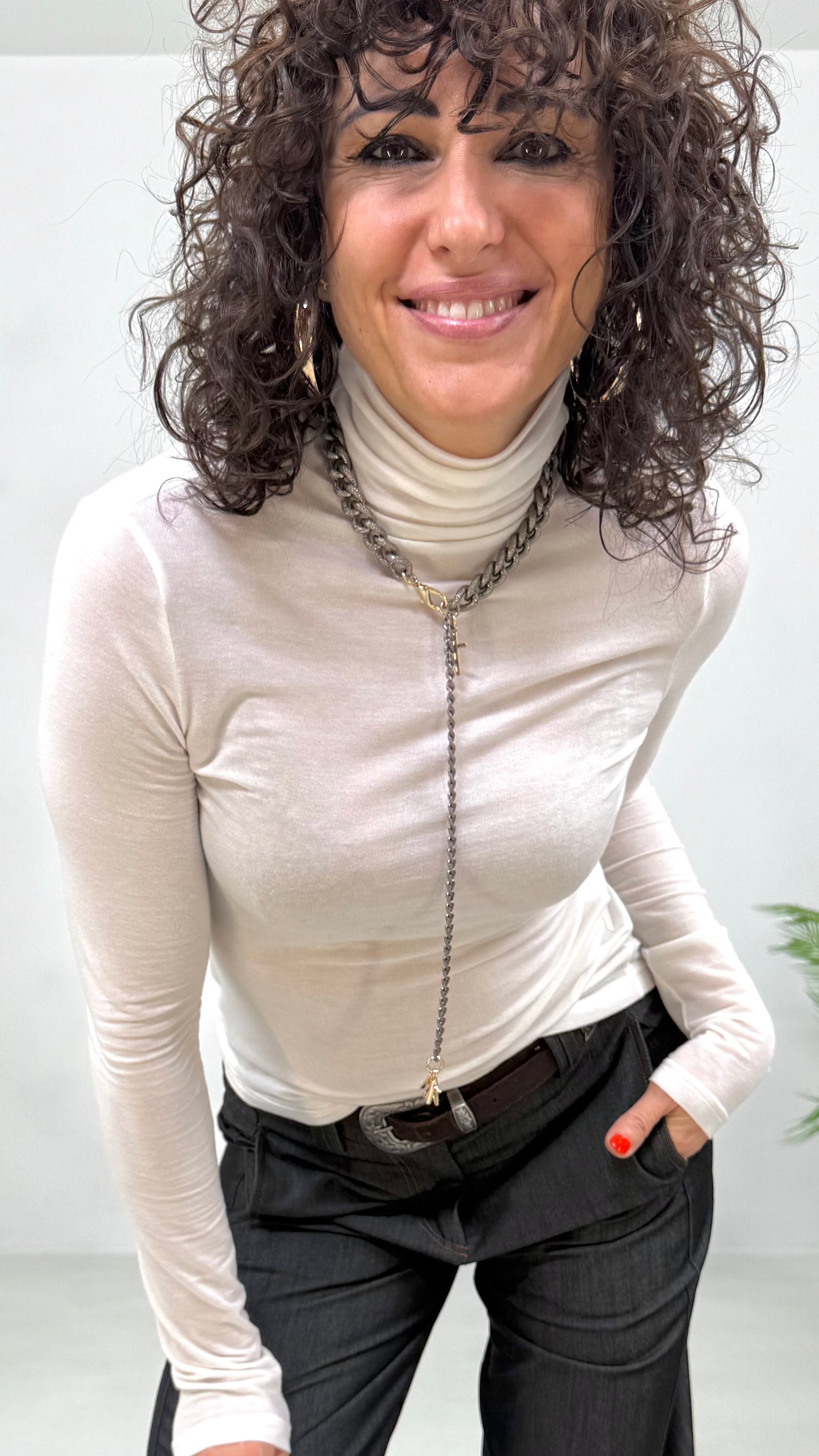 COLLANA GIROCOLLO CATENA GROSSA