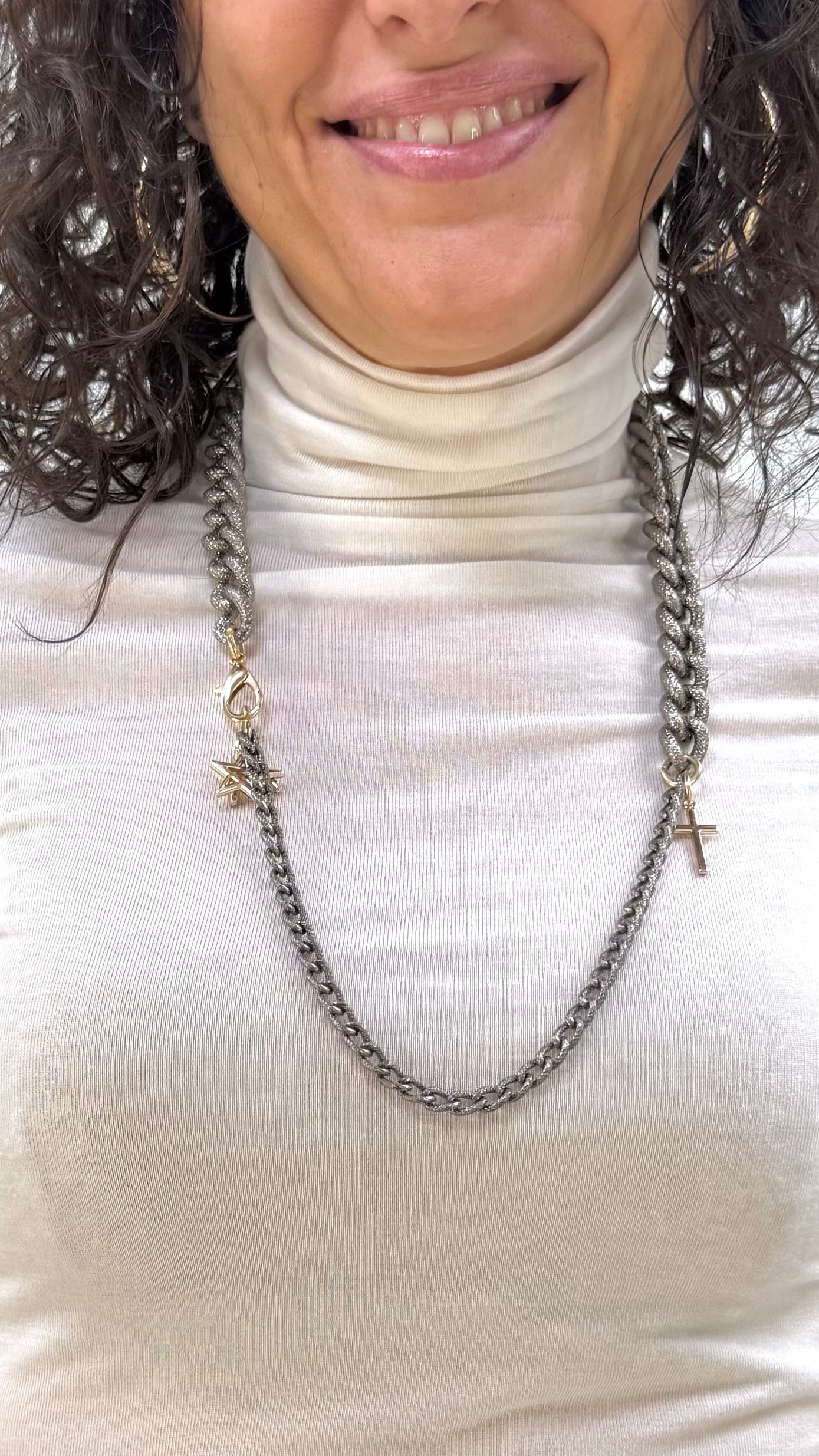 COLLANA GIROCOLLO CATENA GROSSA