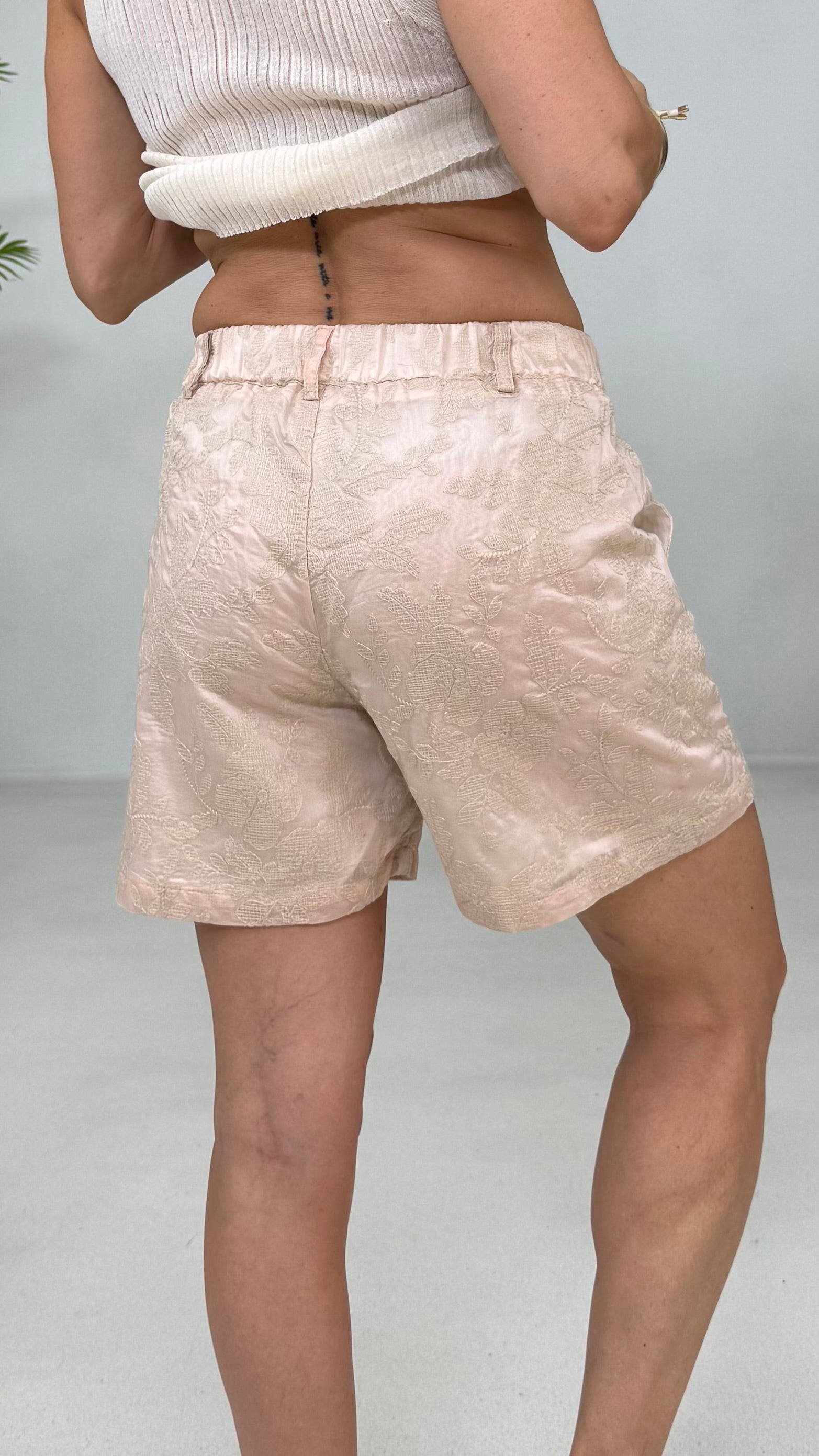 BERMUDA IN VOILE RICAMATO