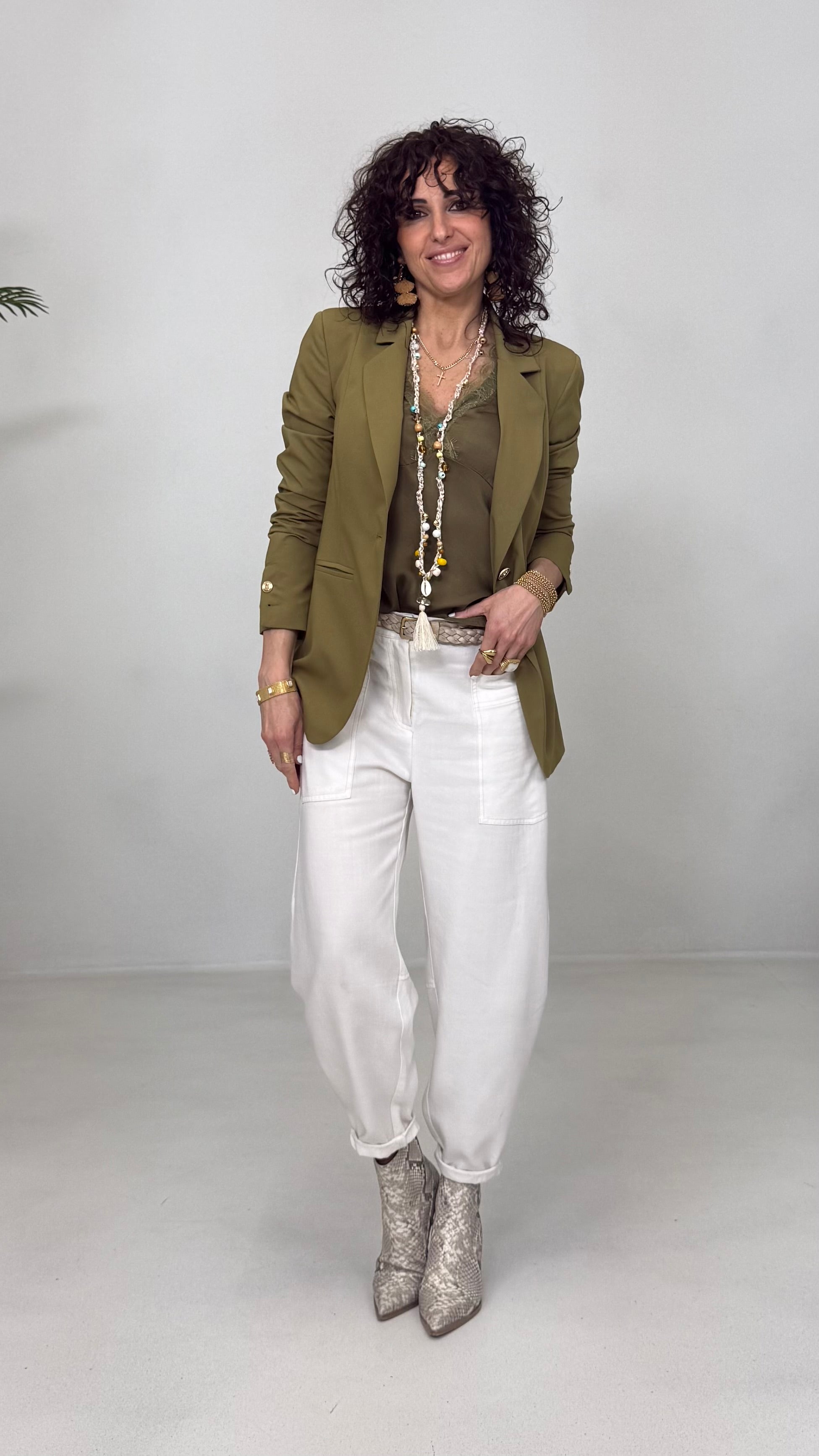 GIACCA BLAZER IN TECNICO FLUIDO