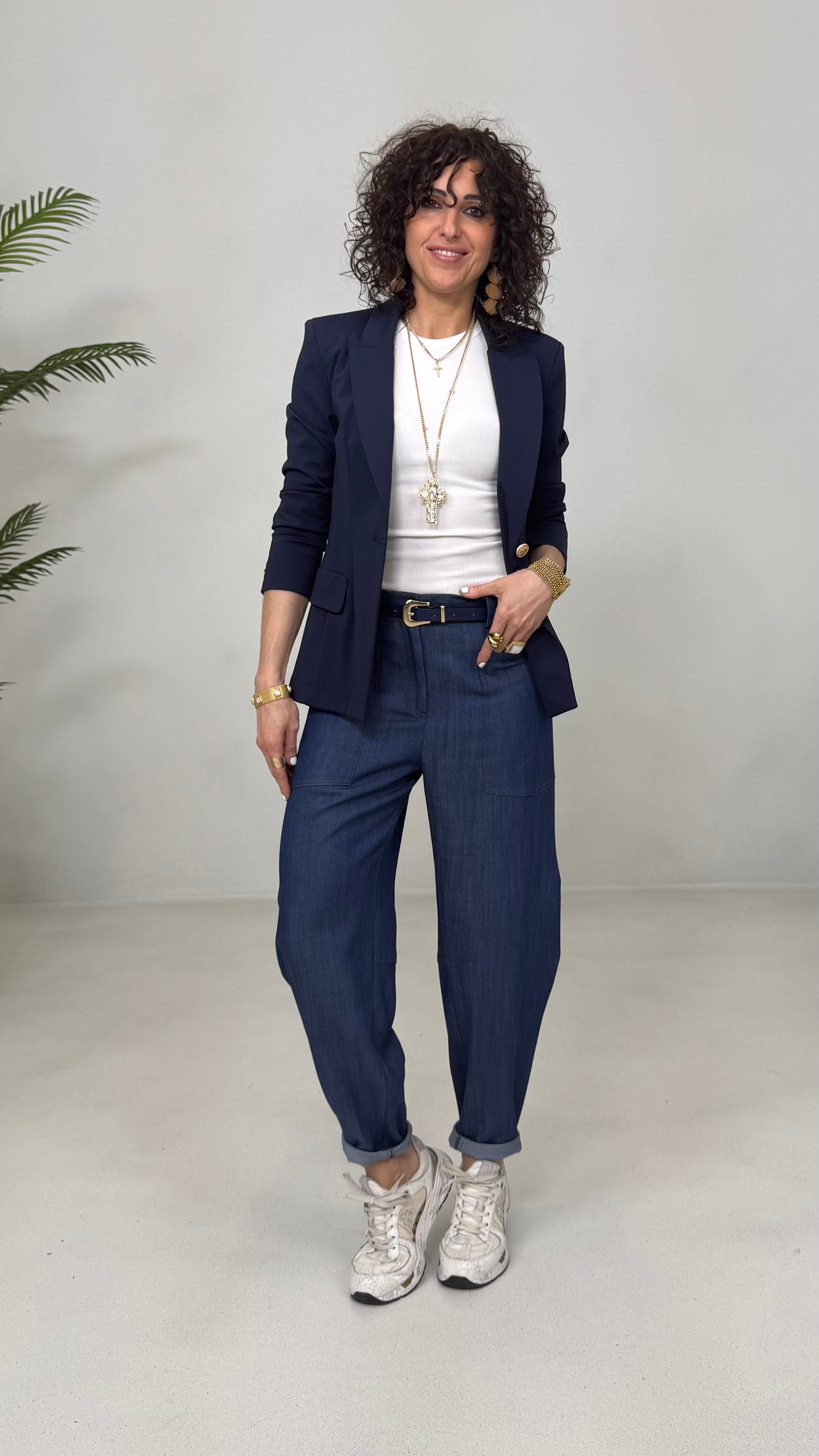 GIACCA IN PUNTO MILANO DI COTONE