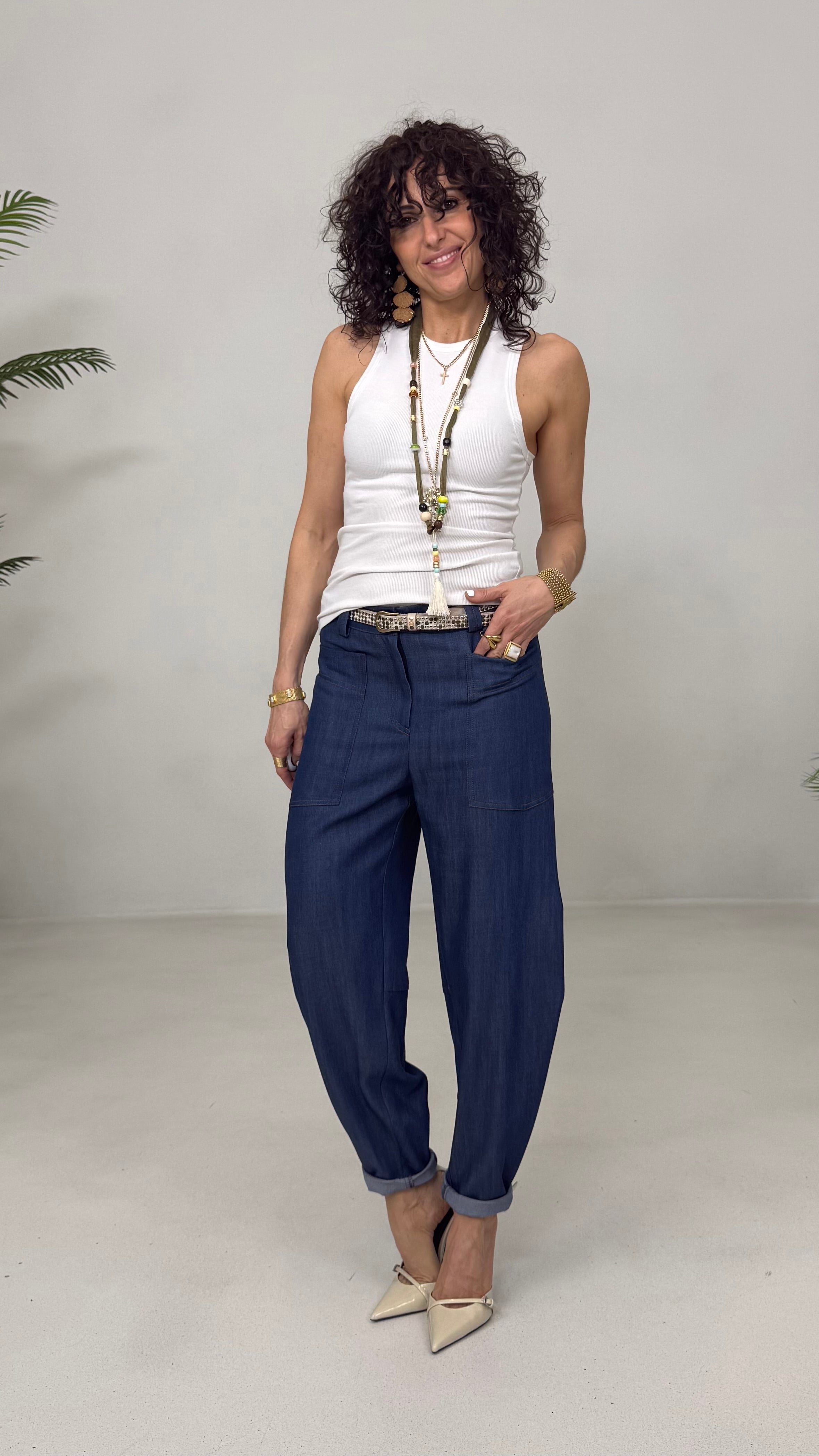 GIAPPONESE IN JEANS 100% LYOCELL