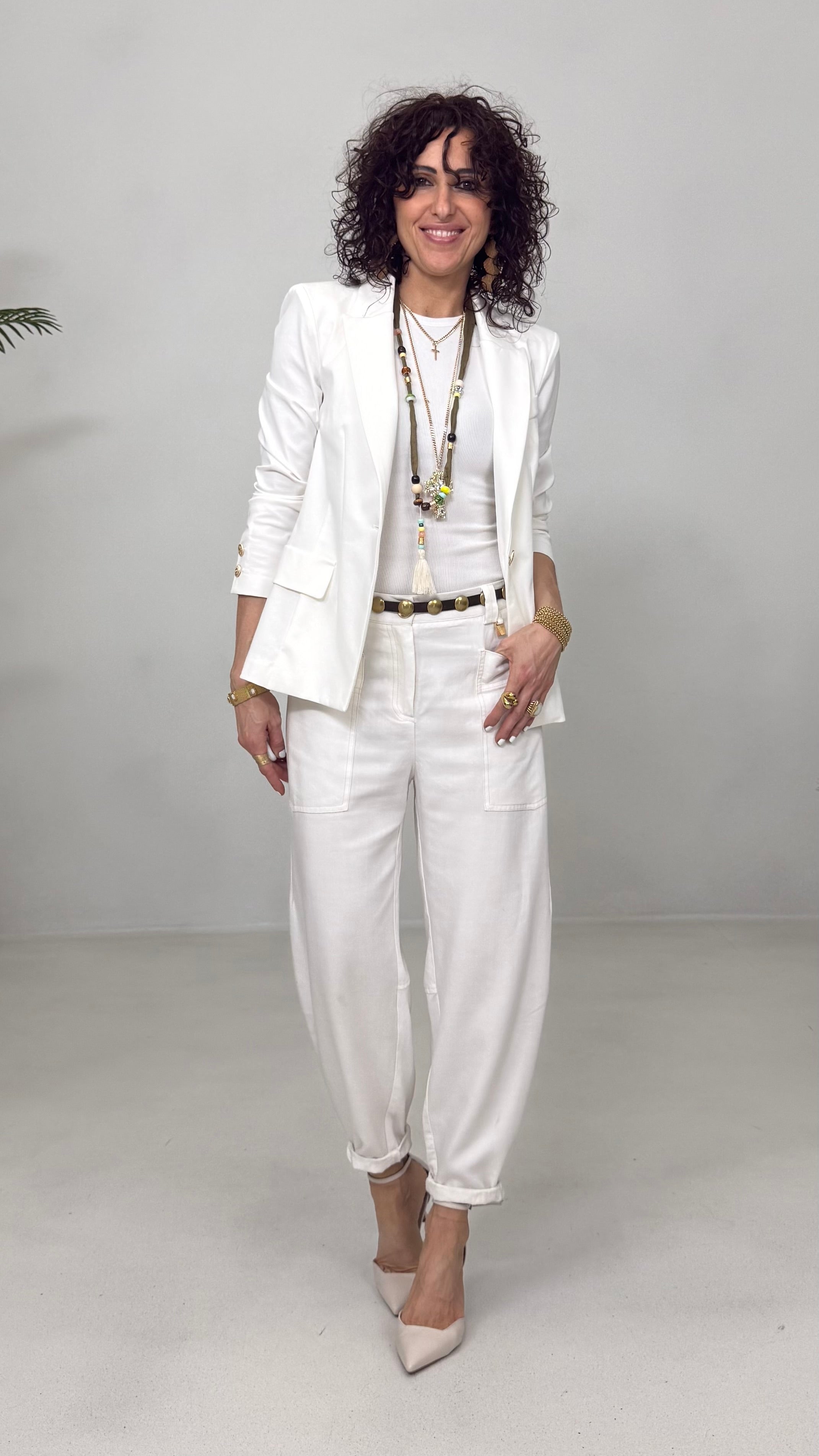 GIACCA IN PUNTO MILANO DI COTONE