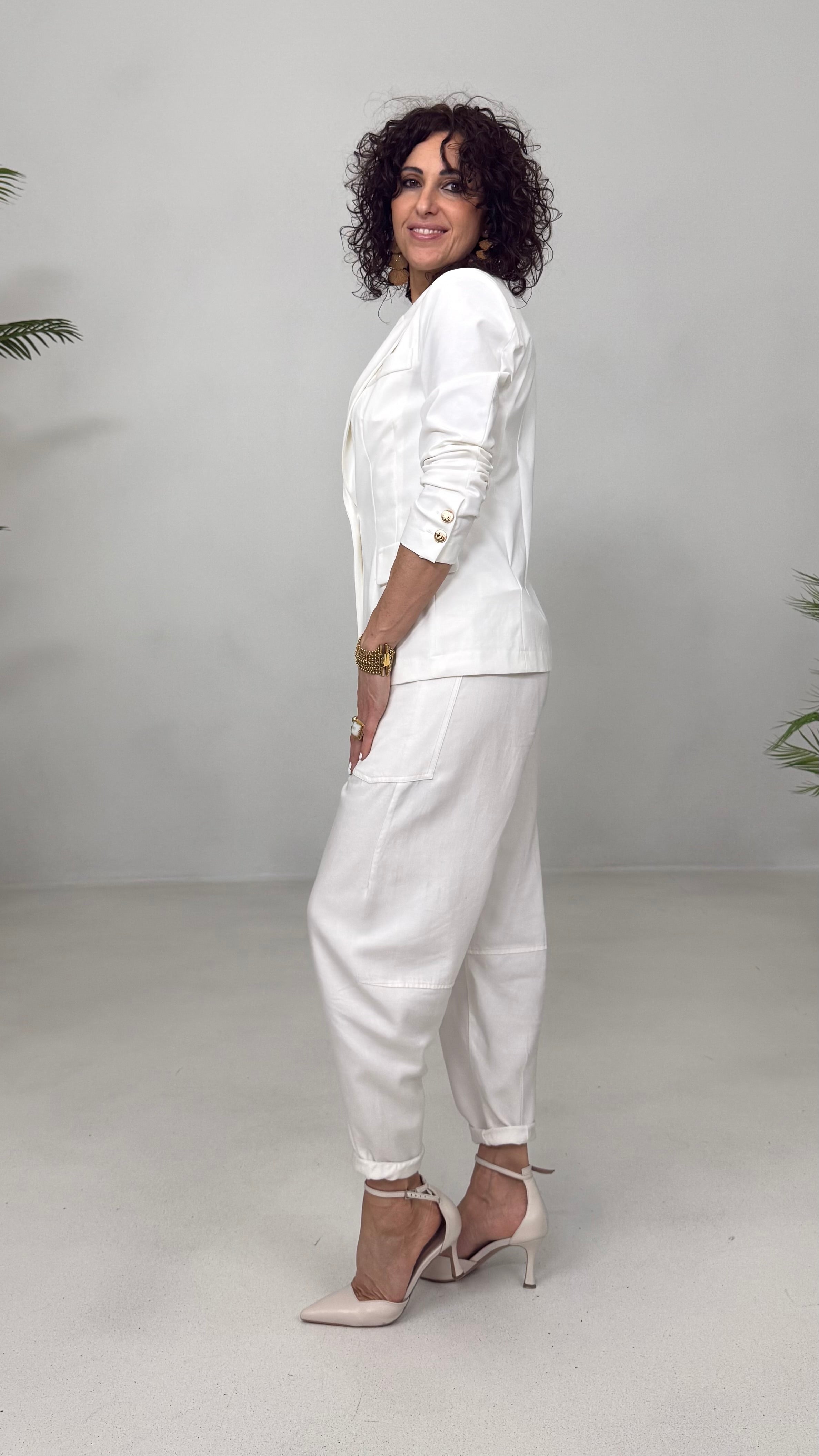 GIACCA IN PUNTO MILANO DI COTONE