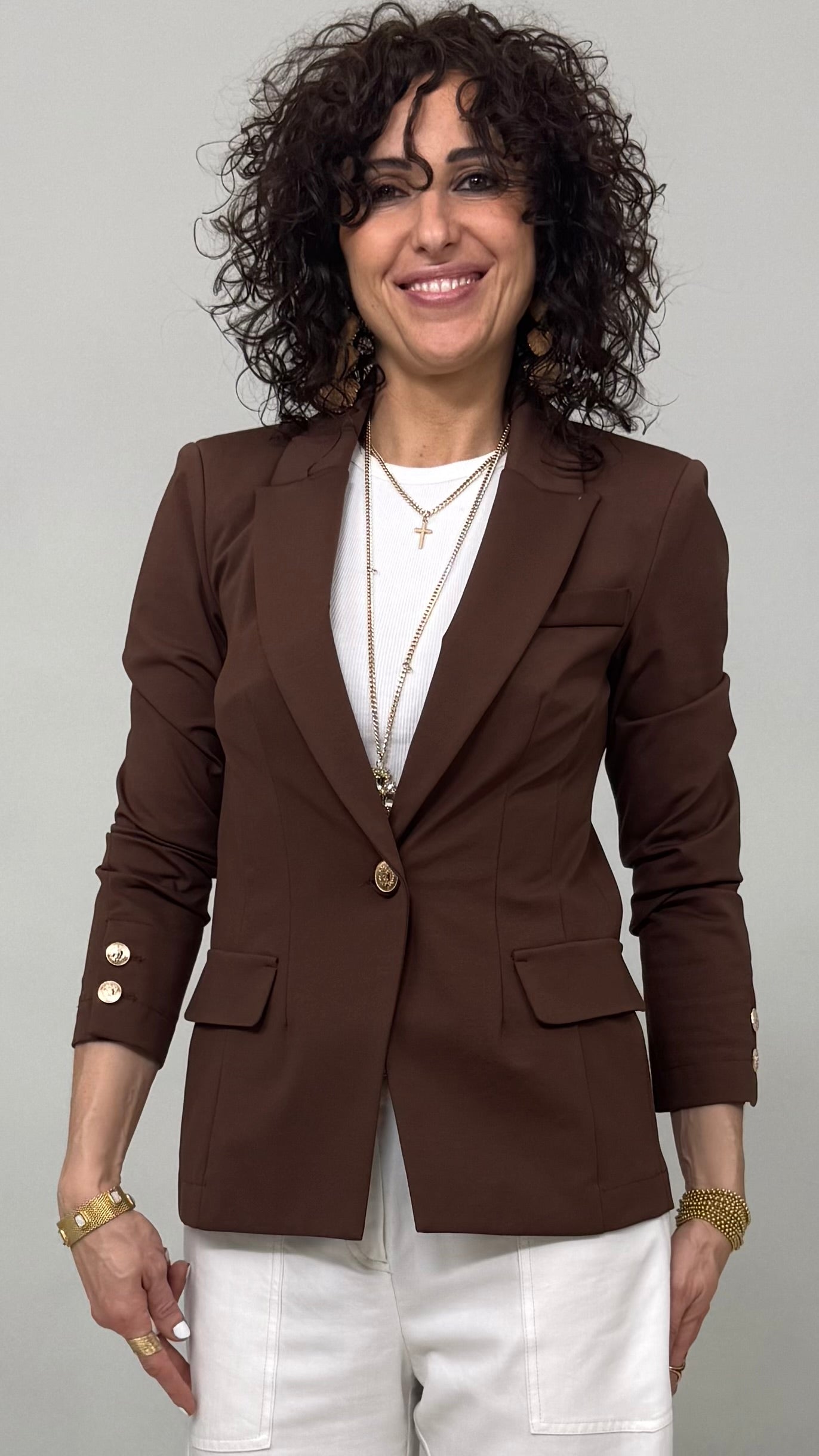 GIACCA IN PUNTO MILANO DI COTONE