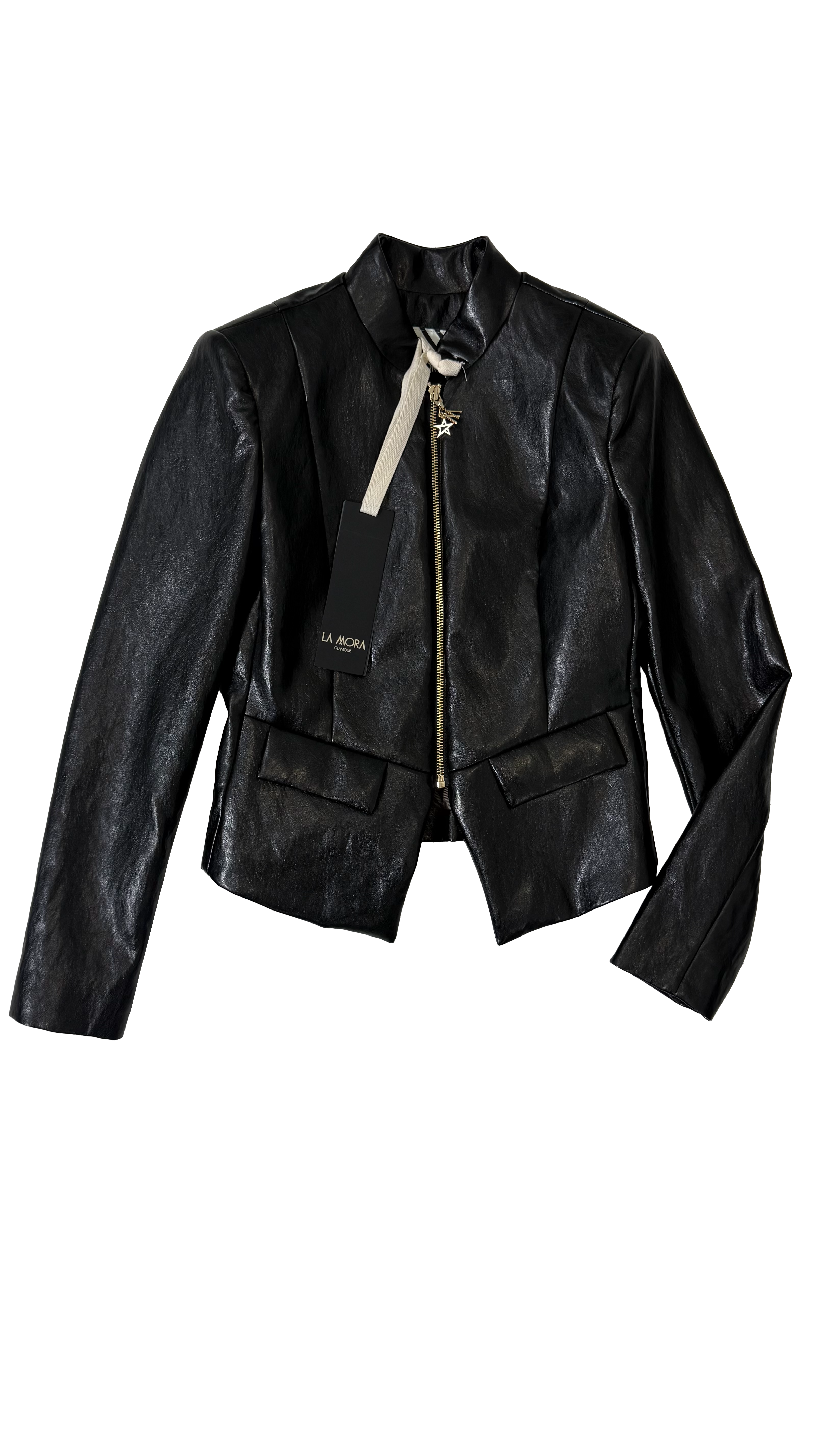 GIACCHINO IN FINTA PELLE MOSSA CON FODERA CANGIANTE