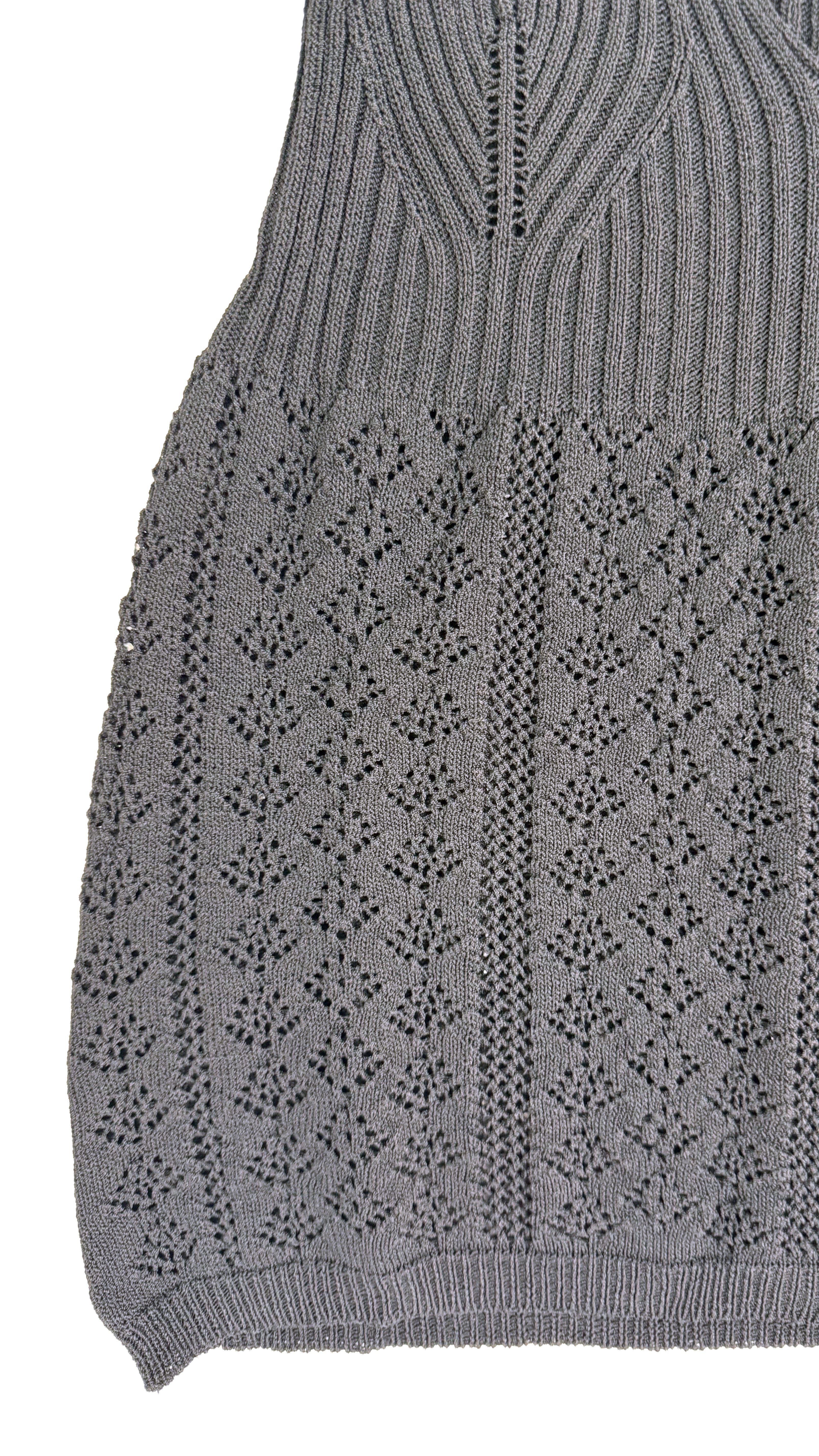 TOP IN VISCOSA ELASTICA TRAFORATO