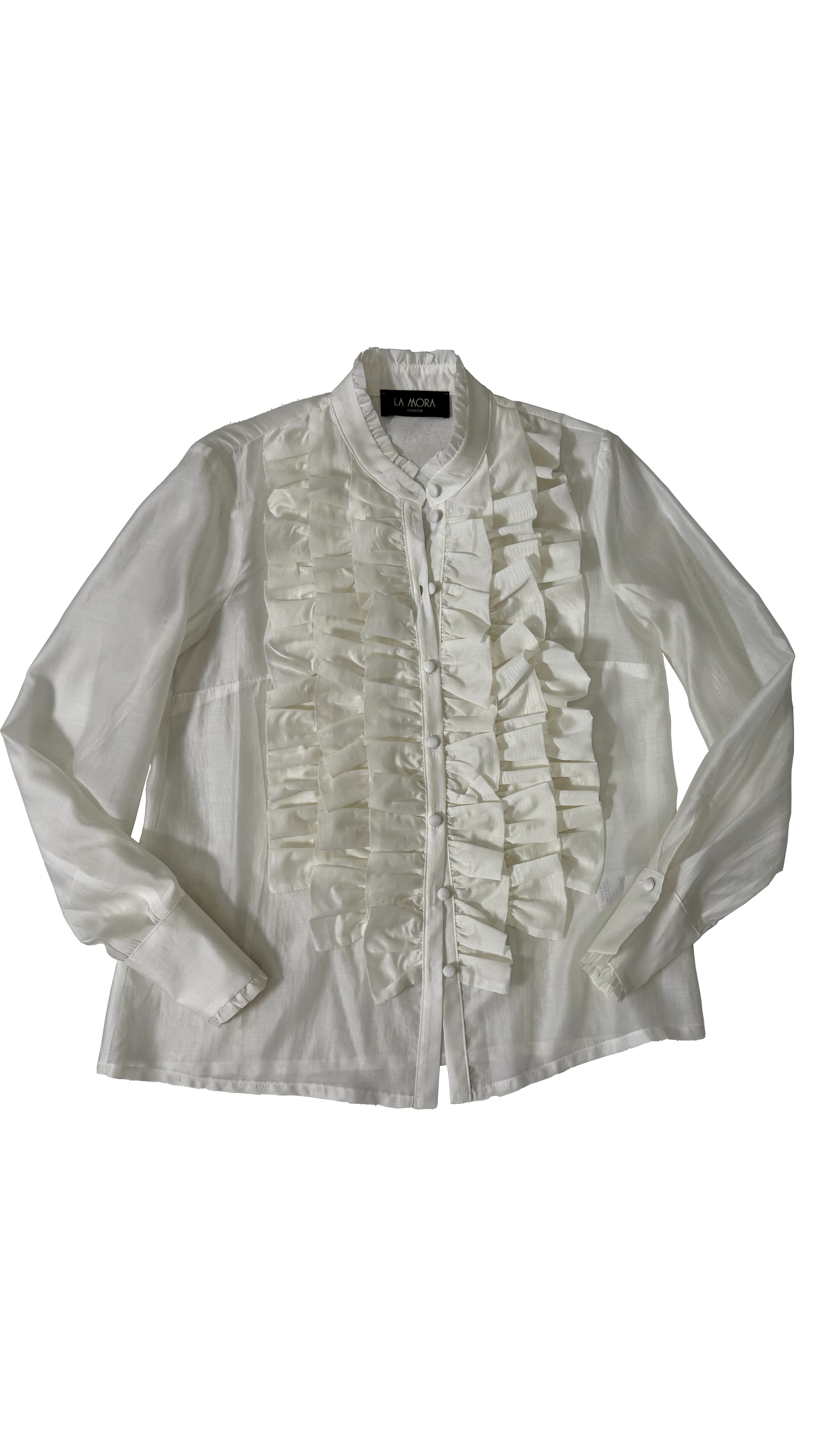 CAMICIA IN MUSSOLA CON ROUGES