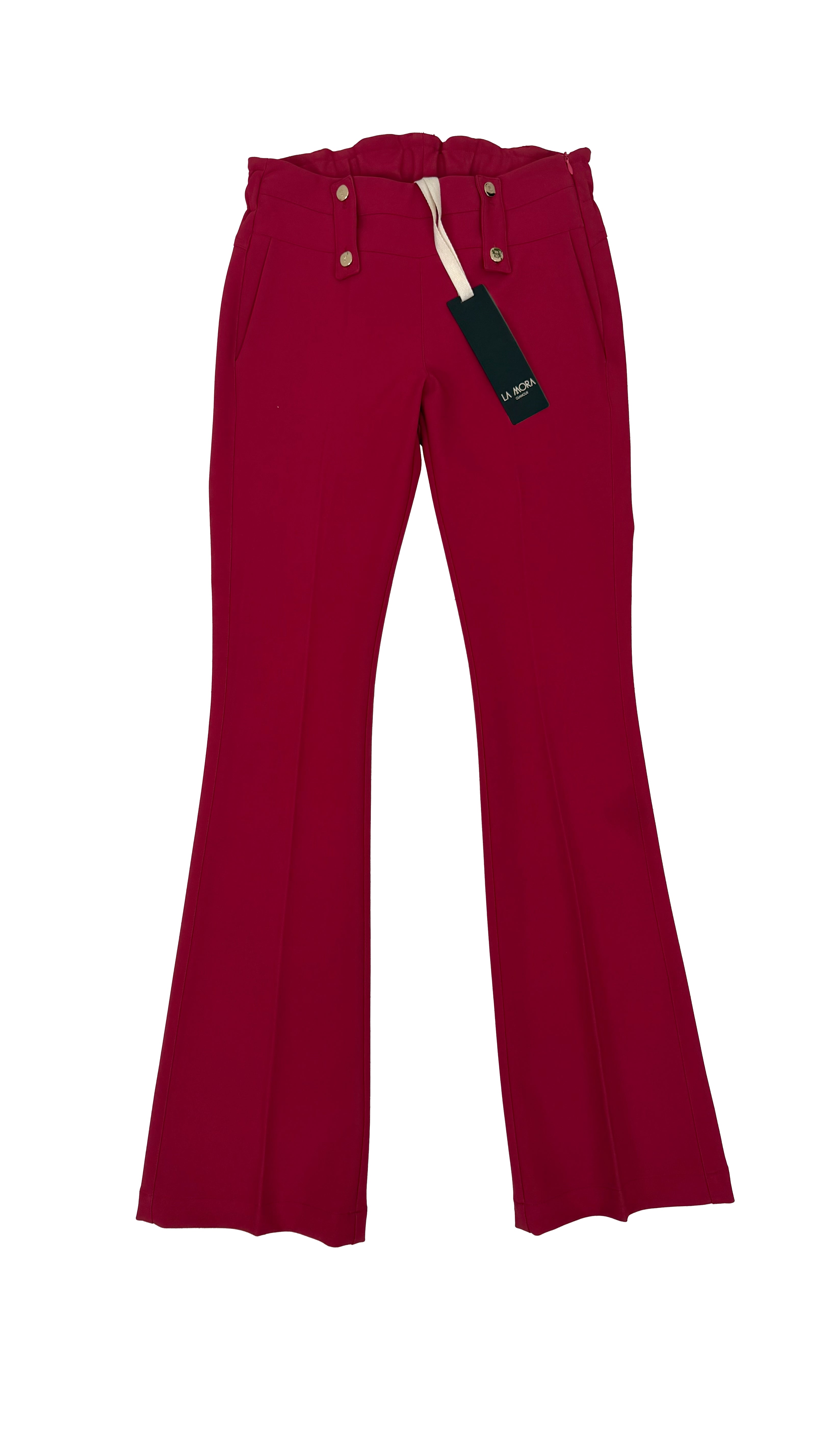 PANTALONE A ZAMPETTA IN CADY TECNICO