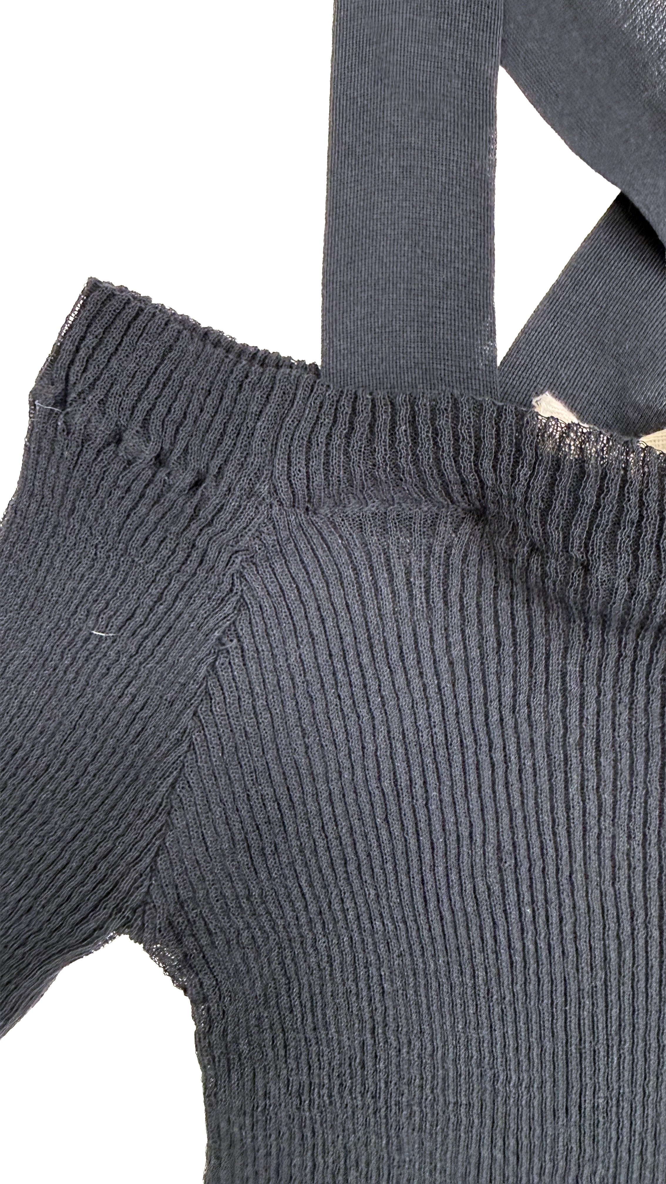 MAGLIA SCOLLO SHIFFER CON SPALLINE IN FILATO EXTRAFINE