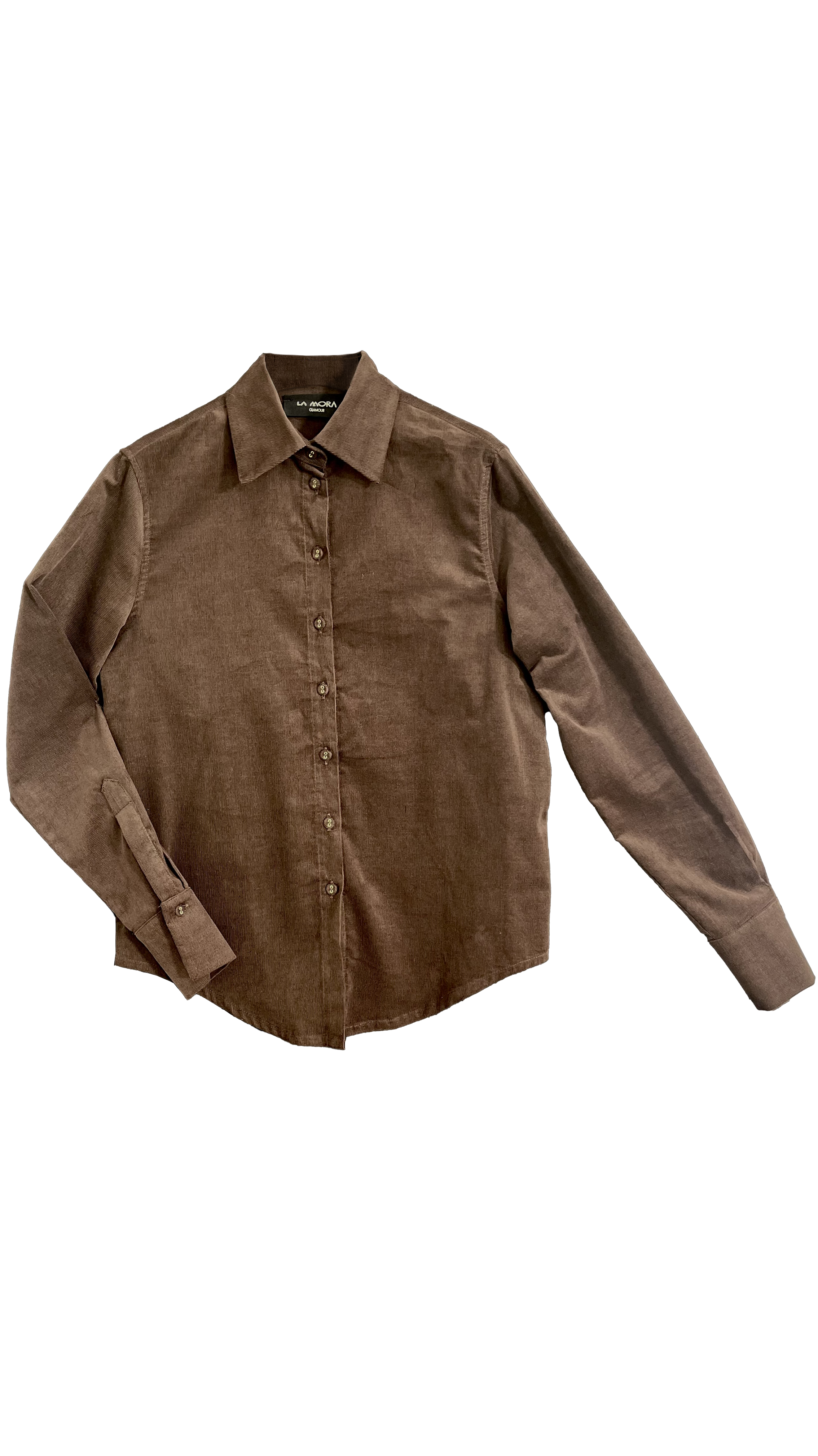 CAMICIA IN VELLUTO 2000 RIGHE