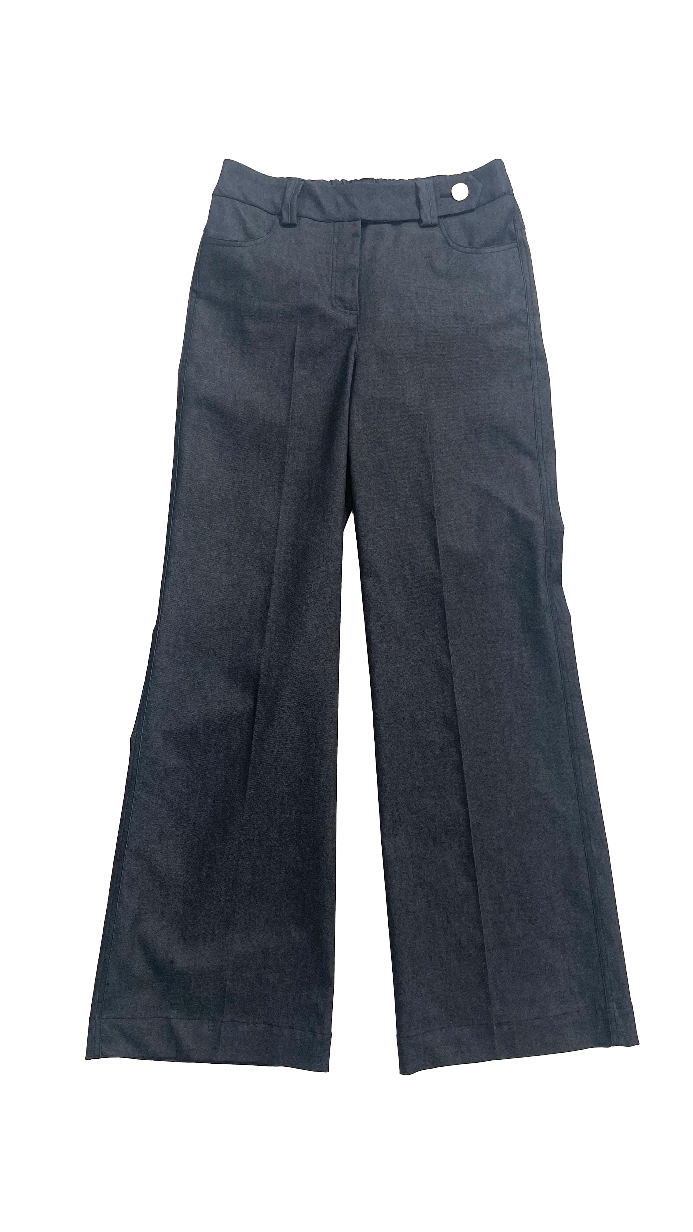 PALAZZO IN HEAVY JEANS SUPER STRETCH