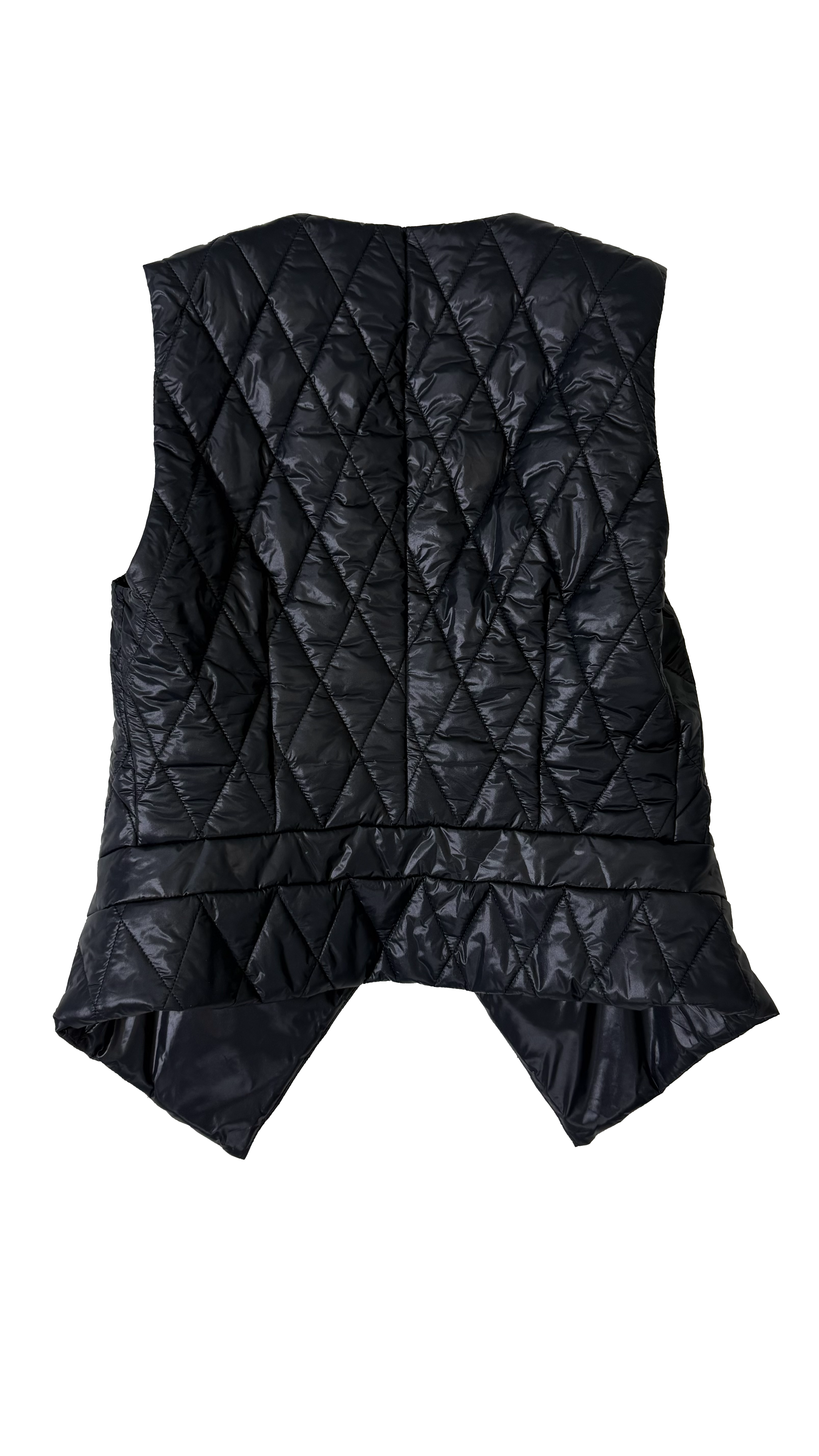 GILET TRAPUNTA ROMBO IN NYLON