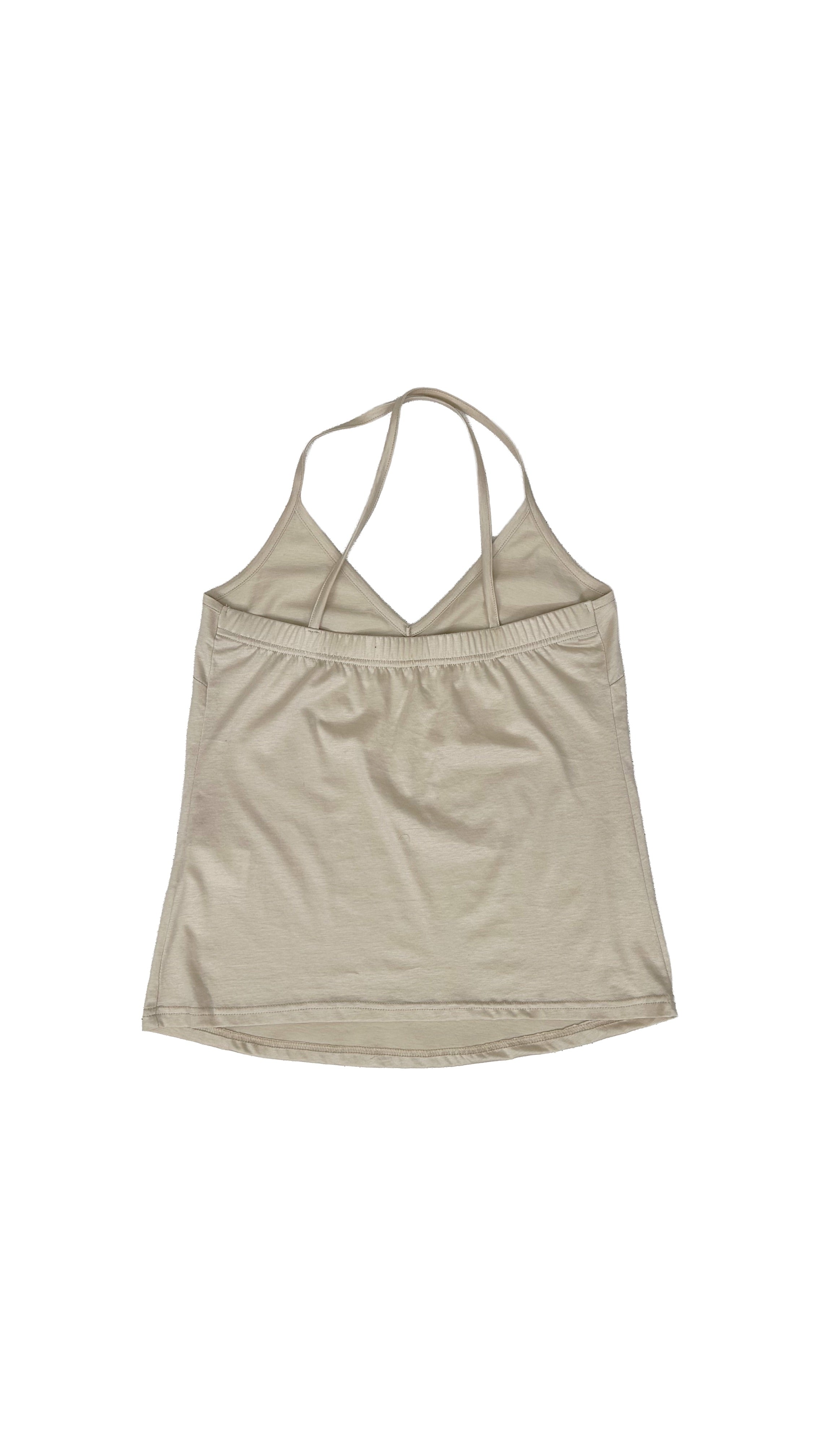 TWINSET TOP PIZZO RICAMATO PIU' TOP IN JERSEY MODAL