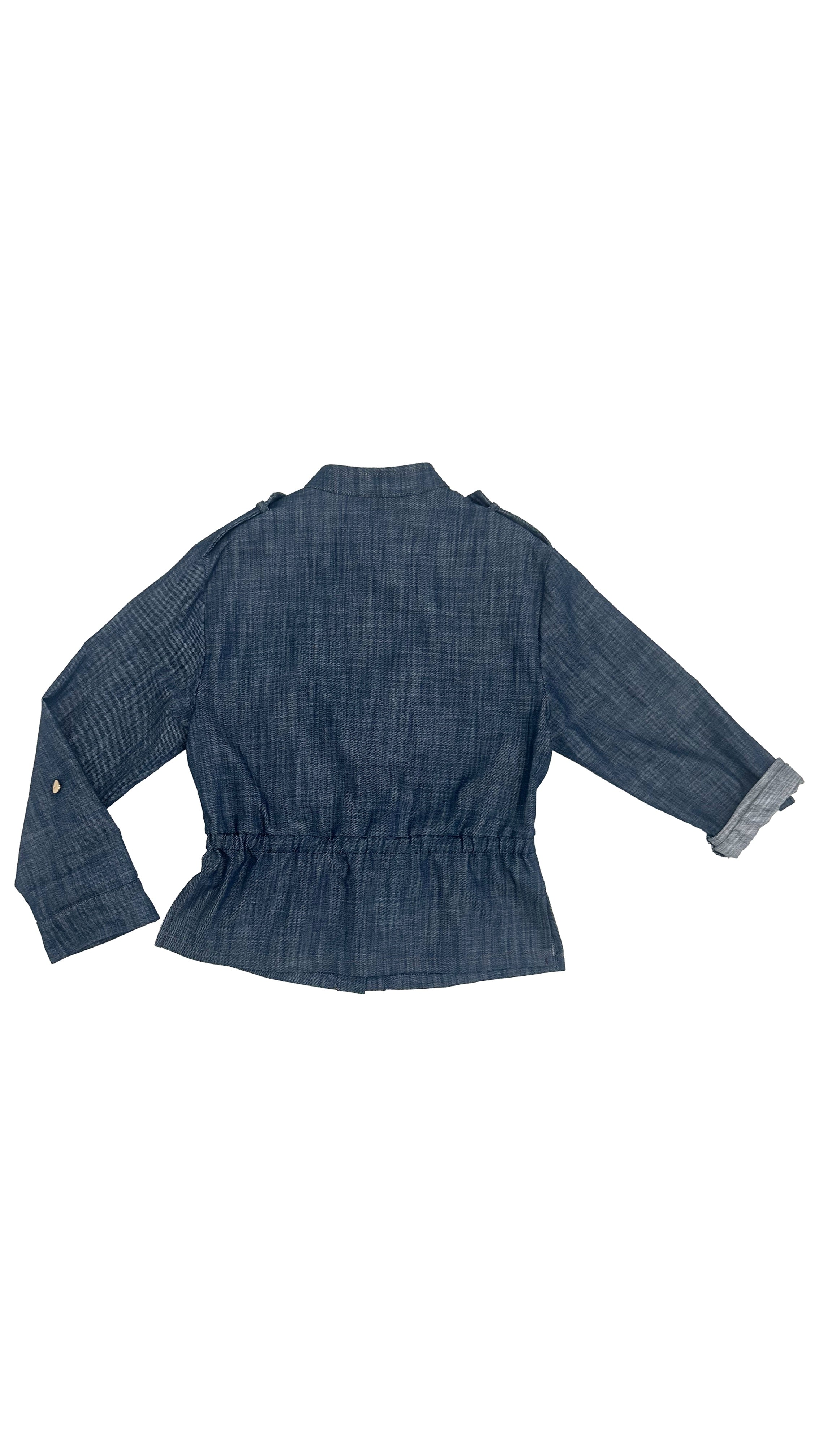 GIACCA CACCIATORA IN COTONE JEANS